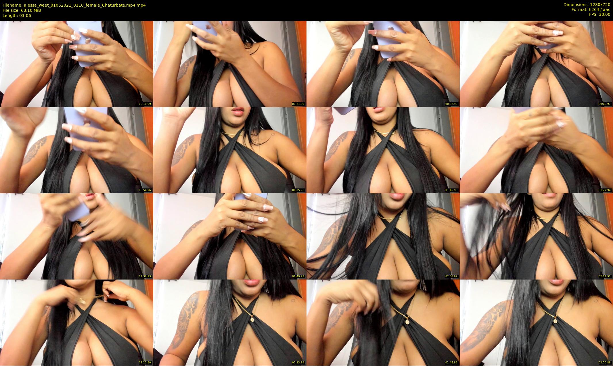 alessa_weet — 4 minute Chaturbate female cam show recording, 720p, May 1, 2021