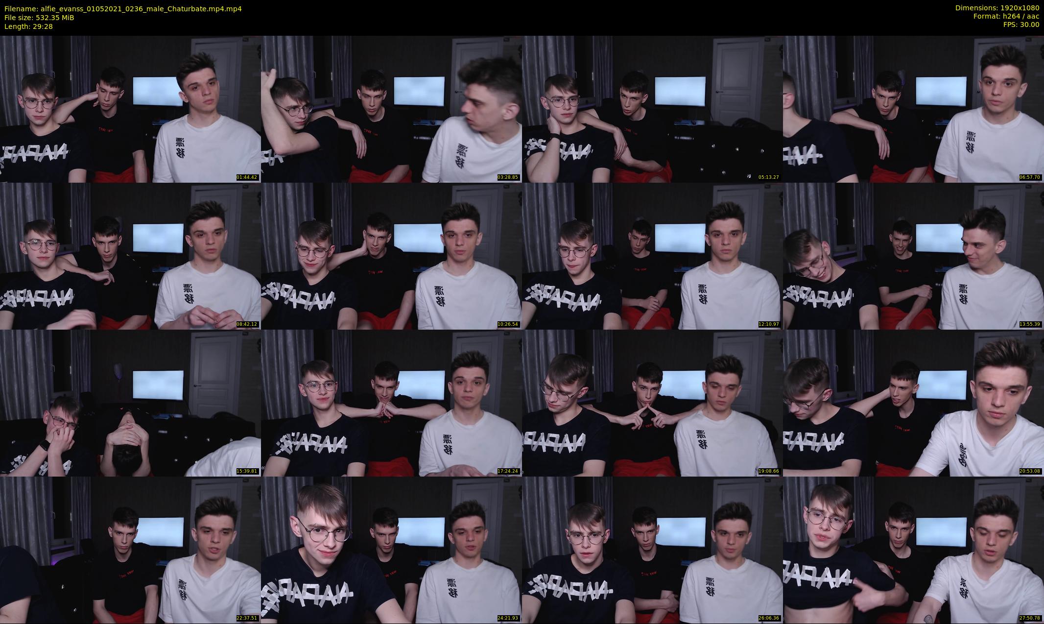 alfie_evanss — 30 minute Chaturbate male cam show recording, 1080p, May 1, 2021