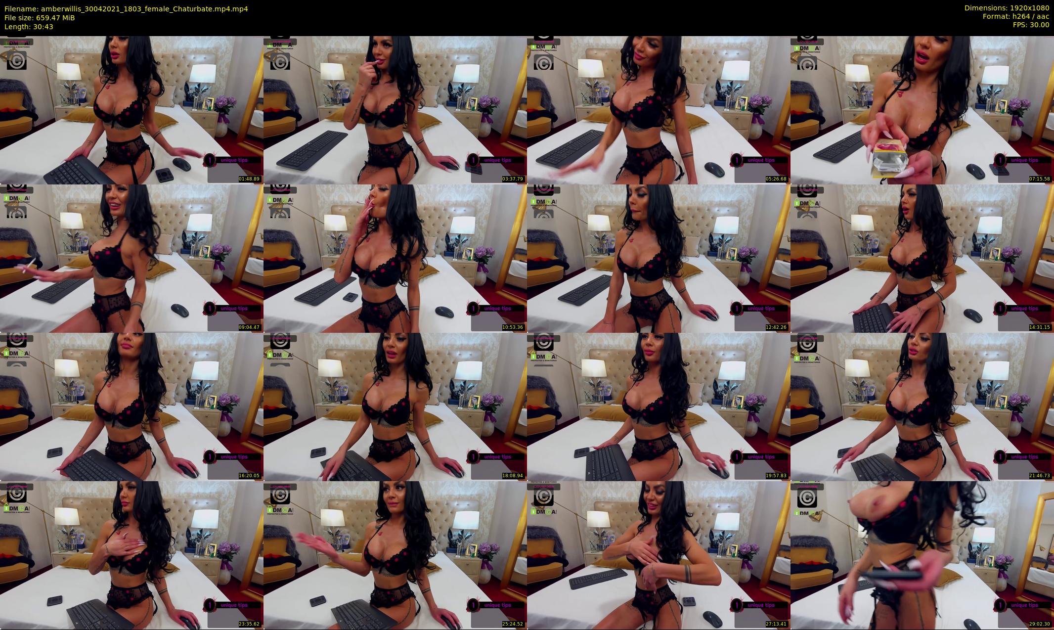 amberwillis — 31 minute Chaturbate female cam show recording, 1080p, Apr 30, 2021
