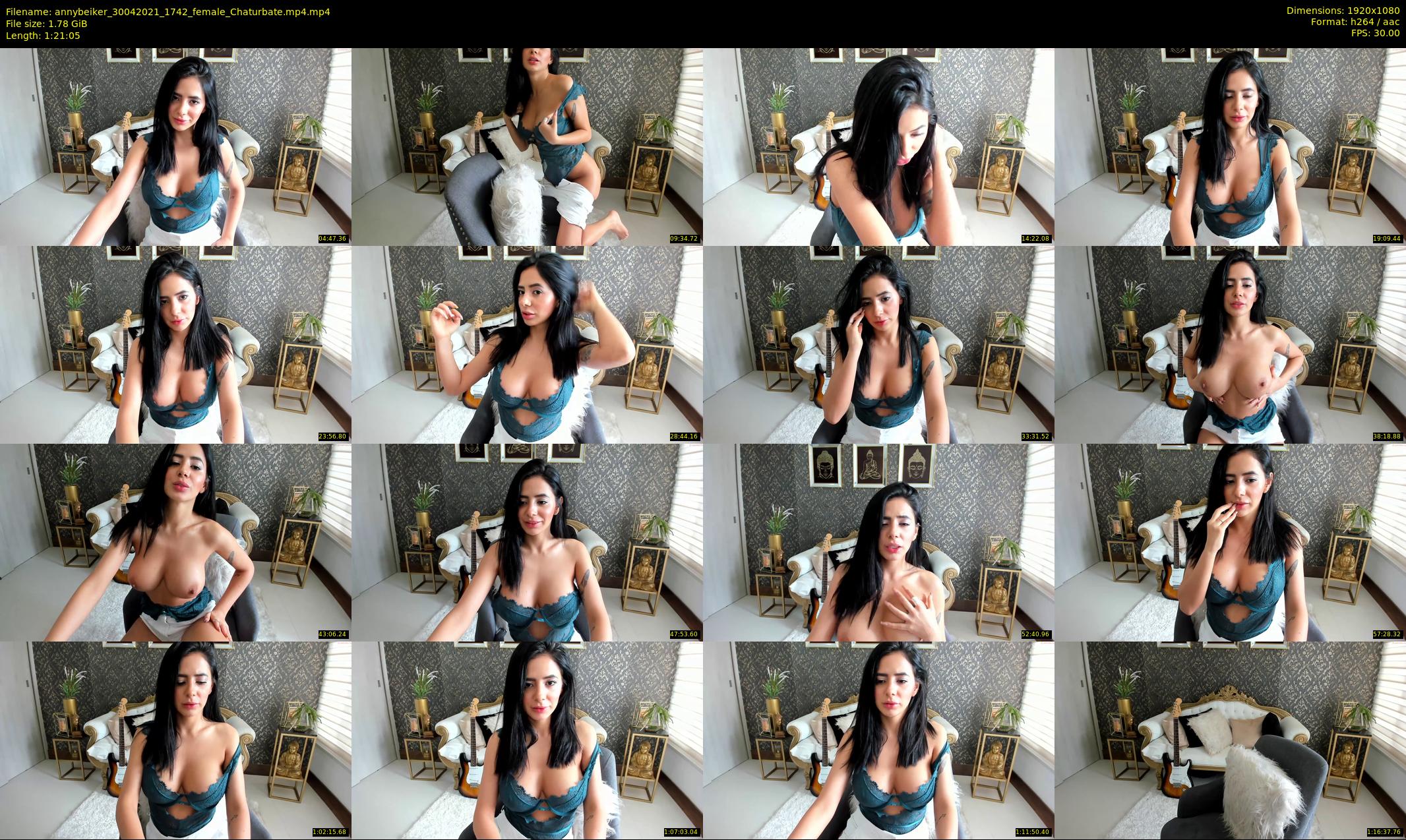annybeiker — 82 minute Chaturbate female cam show recording, 1080p, Apr 30, 2021