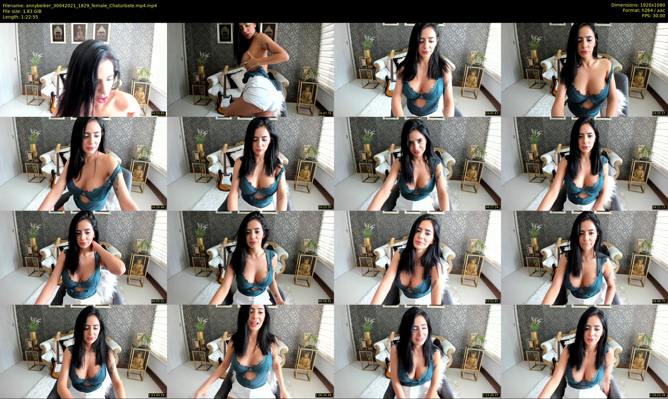 annybeiker — 83 minute Chaturbate female cam show recording, 1080p, Apr 30, 2021