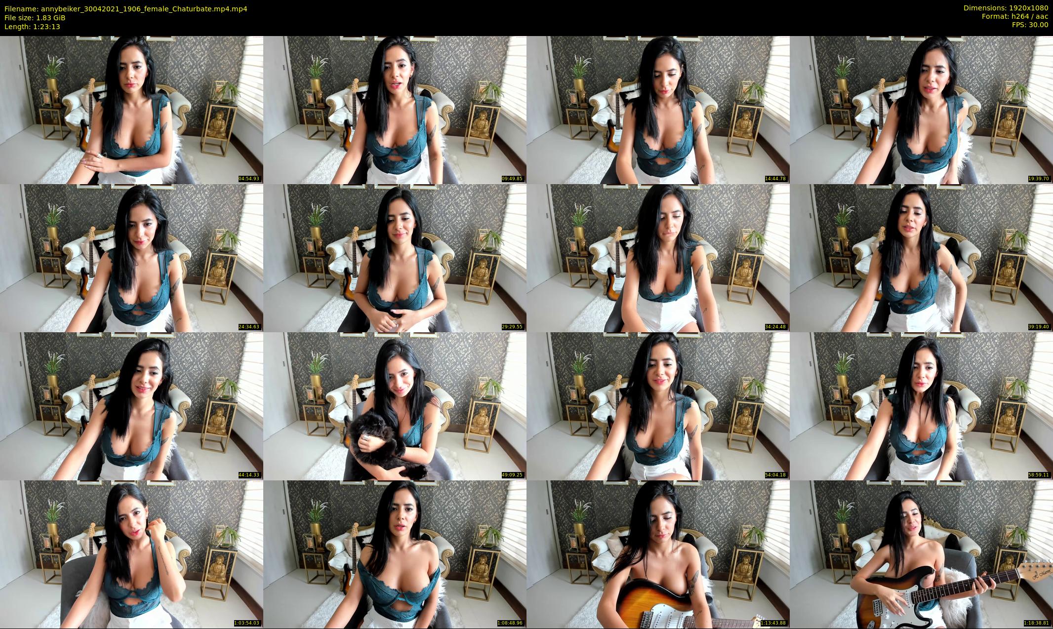 annybeiker — 84 minute Chaturbate female cam show recording, 1080p, Apr 30, 2021