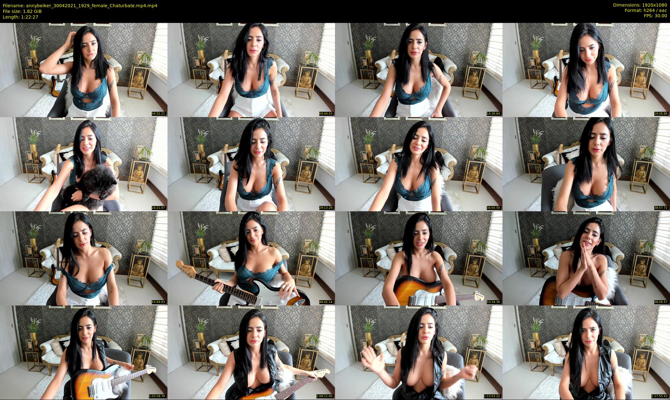 annybeiker — 83 minute Chaturbate female cam show recording, 1080p, Apr 30, 2021