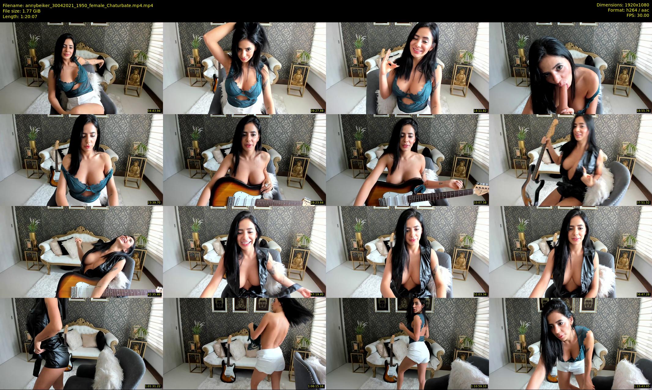 annybeiker — 81 minute Chaturbate female cam show recording, 1080p, Apr 30, 2021