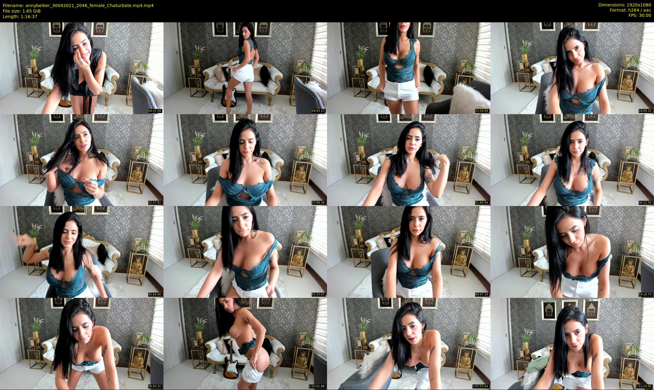 annybeiker — 77 minute Chaturbate female cam show recording, 1080p, Apr 30, 2021