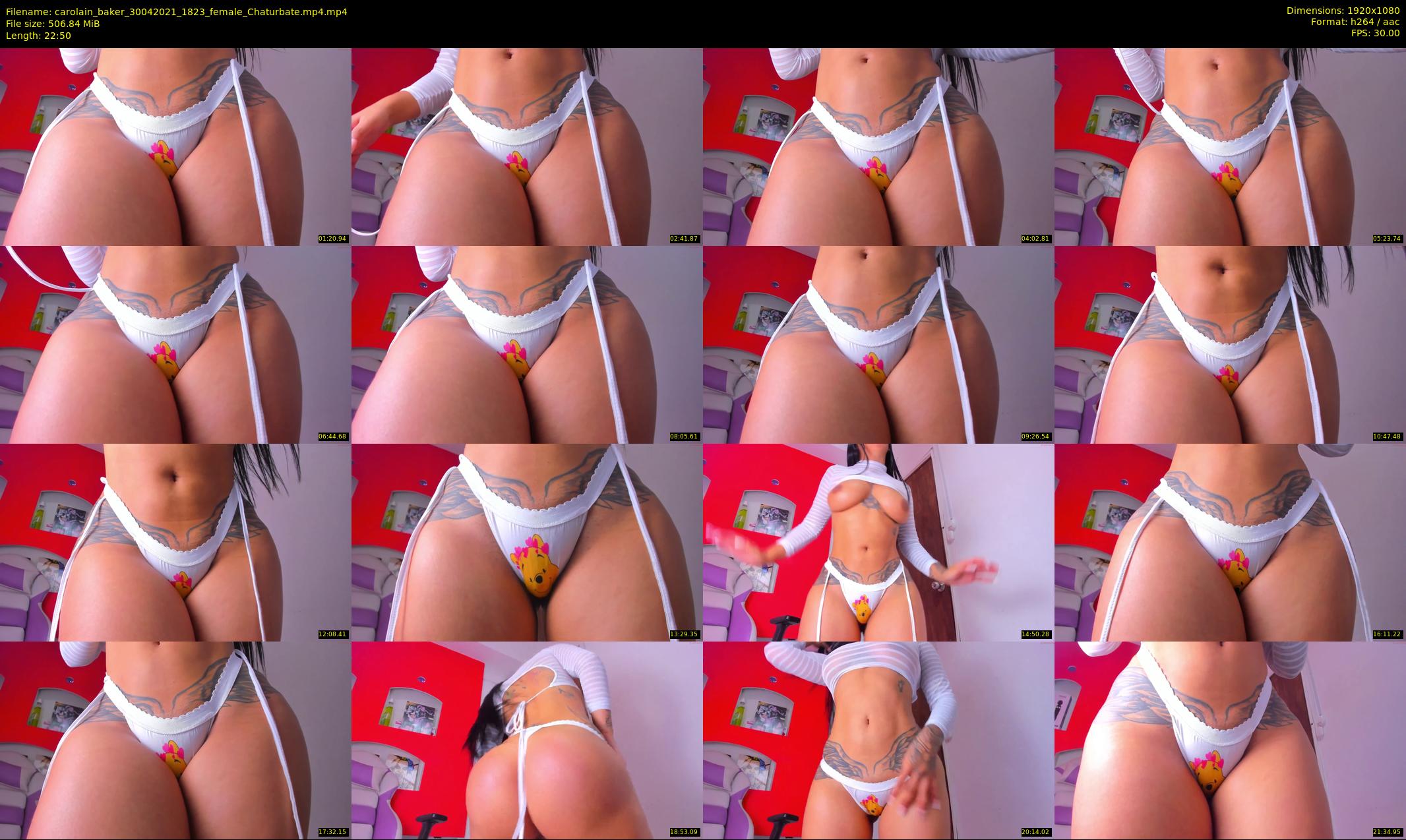 carolain_baker — 23 minute Chaturbate female cam show recording, 1080p, Apr 30, 2021
