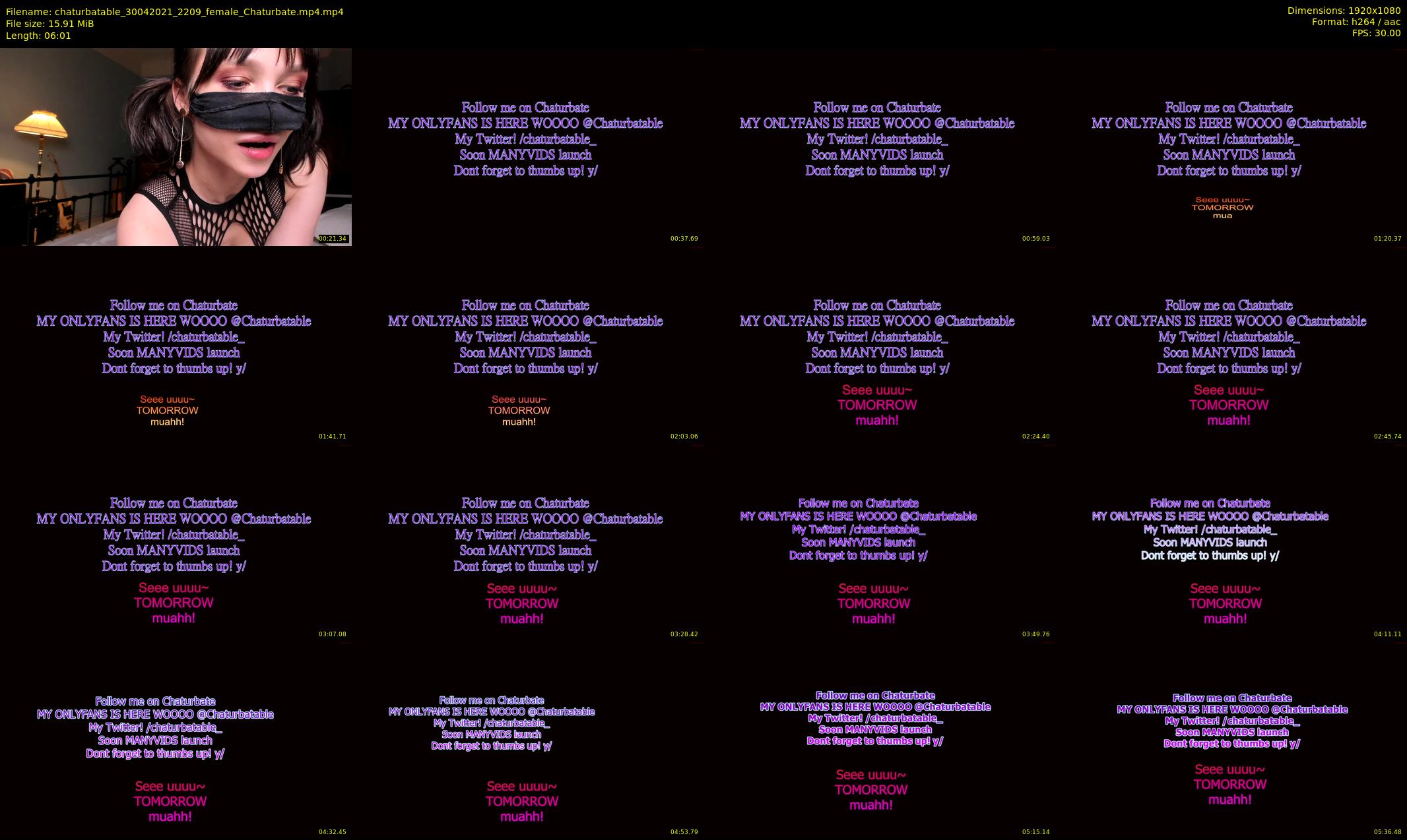 chaturbatable — 7 minute Chaturbate couple cam show recording, 1080p, Apr 30, 2021