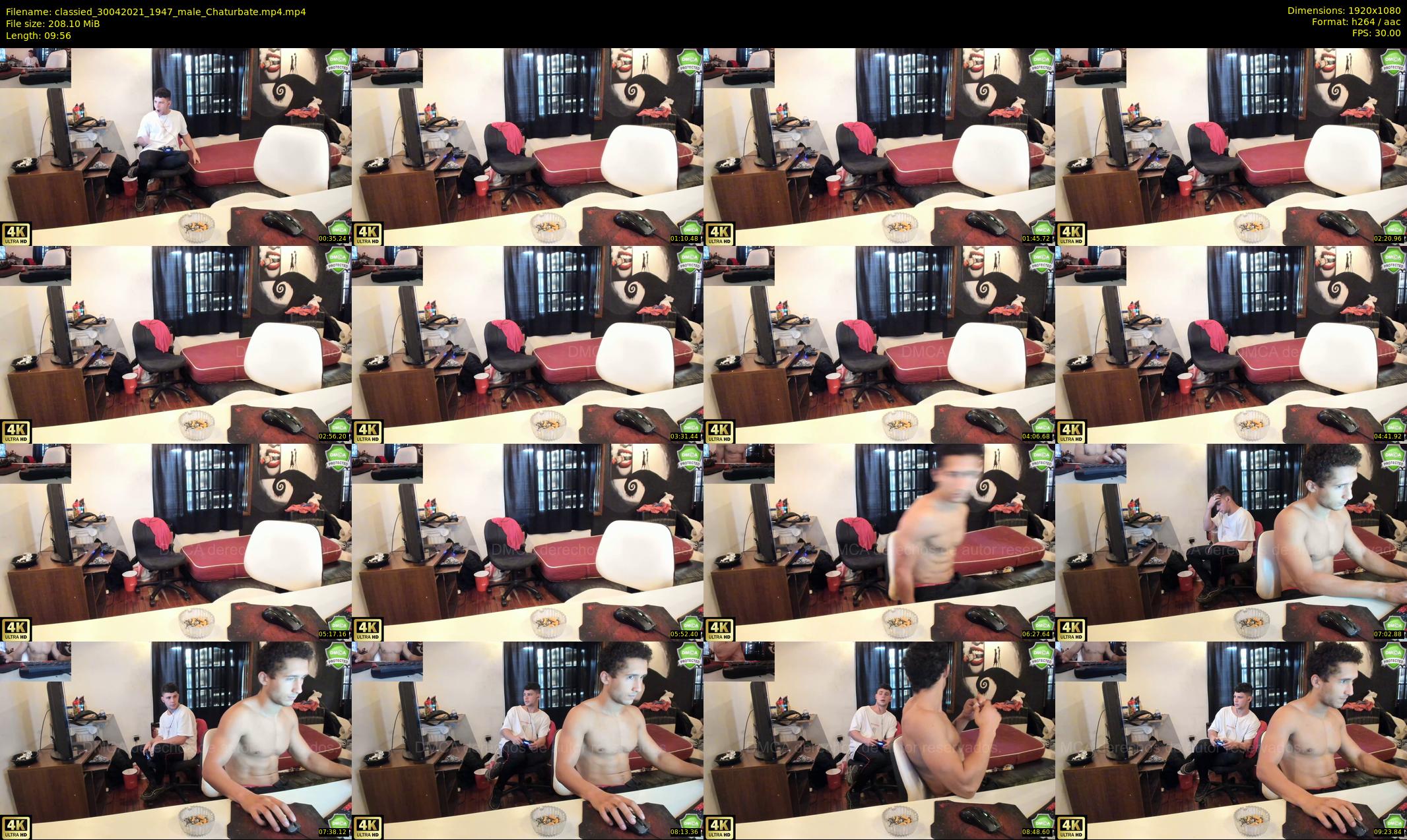 classied — 10 minute Chaturbate male cam show recording, 1080p, Apr 30, 2021