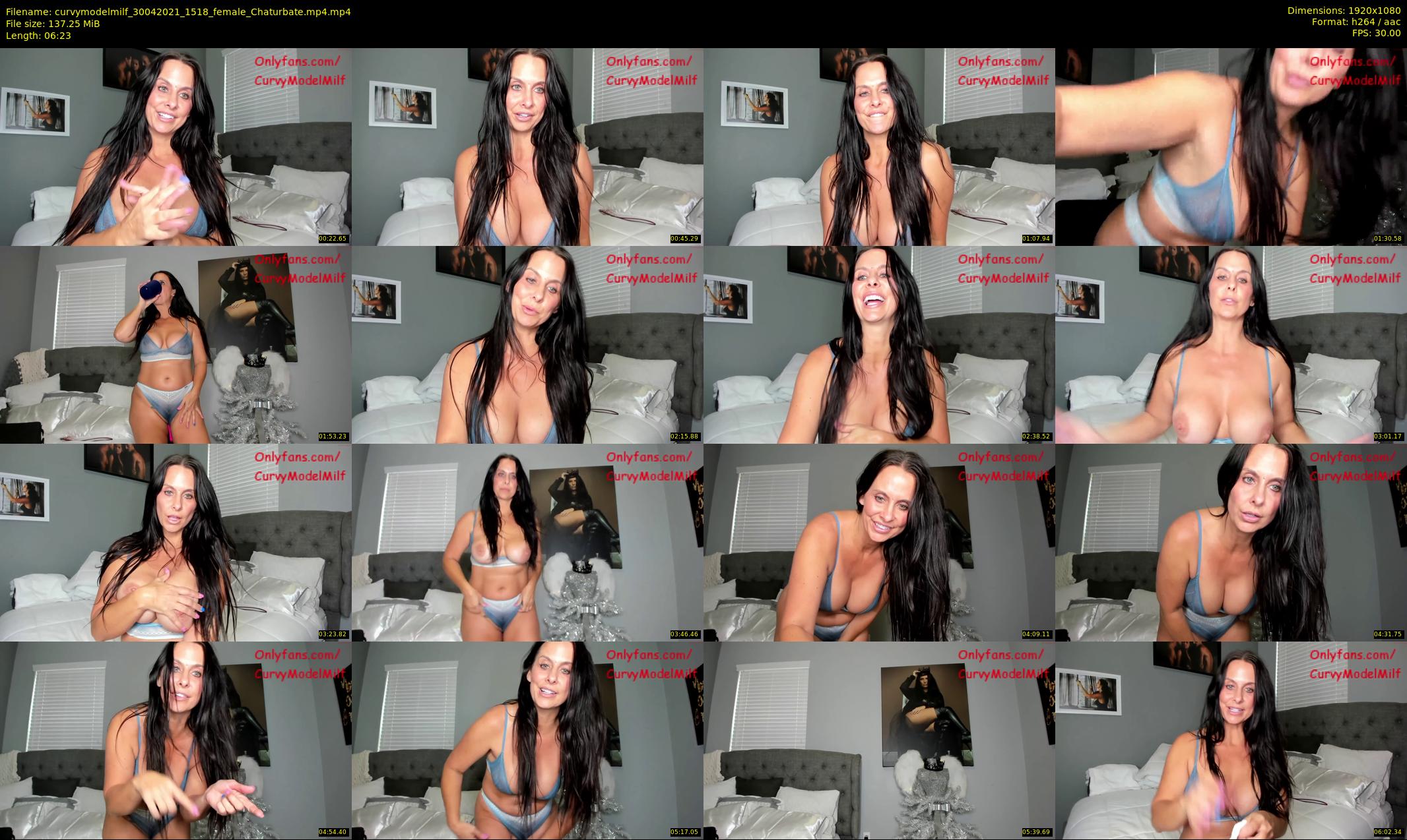 curvymodelmilf — 7 minute Chaturbate female cam show recording, 1080p, Apr 30, 2021