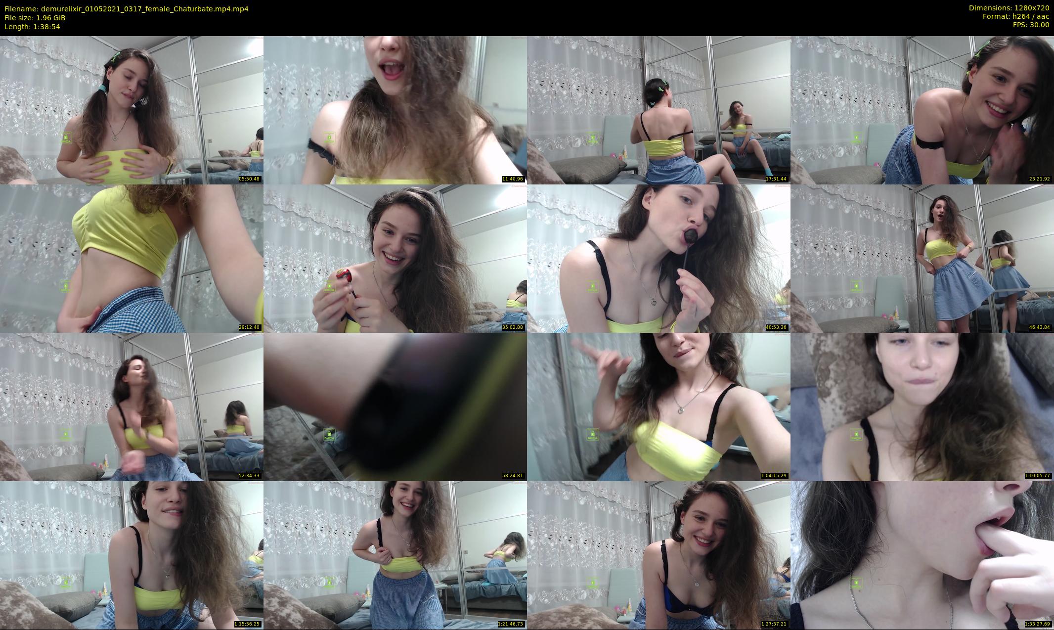 demurelixir — 99 minute Chaturbate female cam show recording, 720p, May 1, 2021