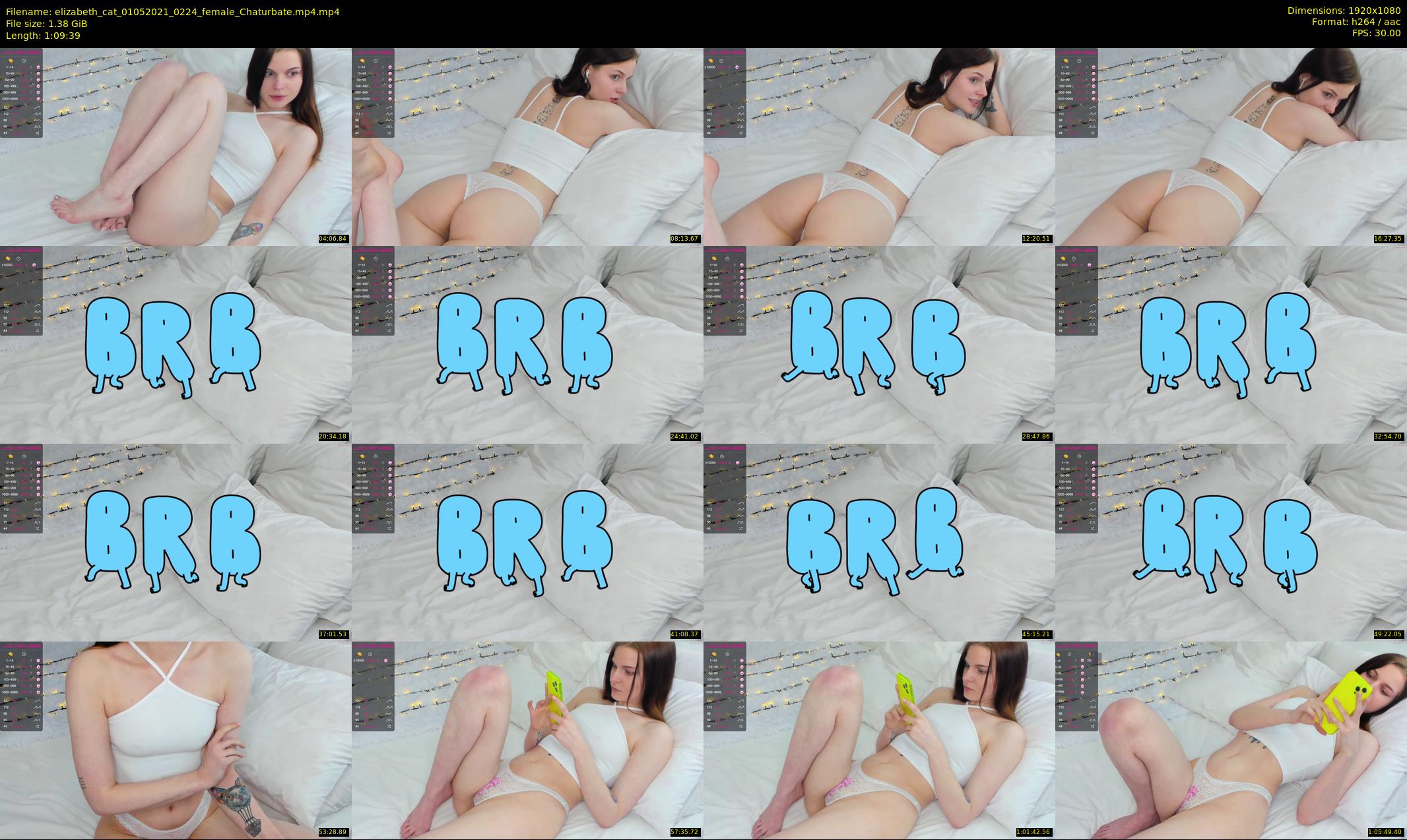 elizabeth_cat — 70 minute Chaturbate female cam show recording, 1080p, May 1, 2021