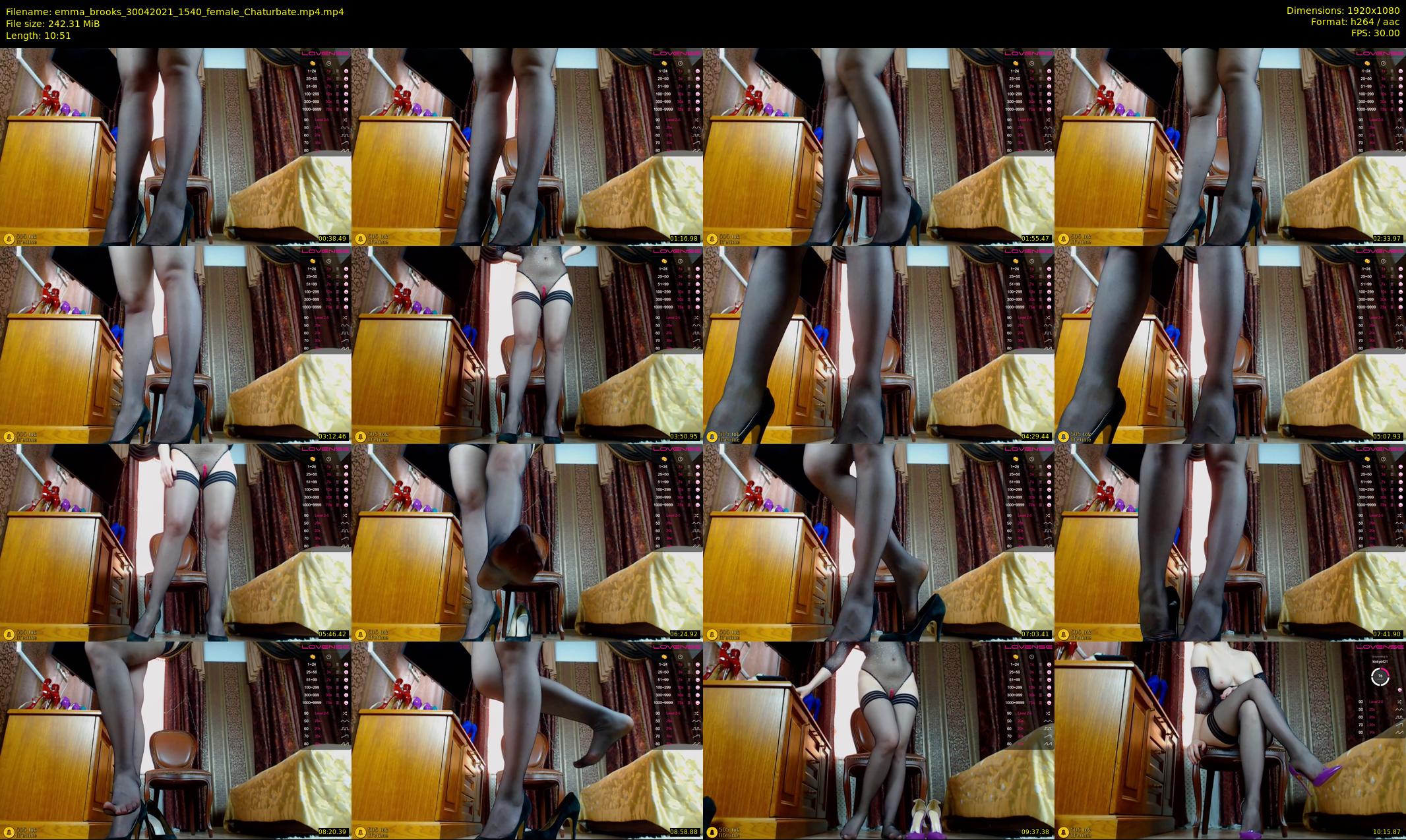 emma_brooks — 11 minute Chaturbate female cam show recording, 1080p, Apr 30, 2021
