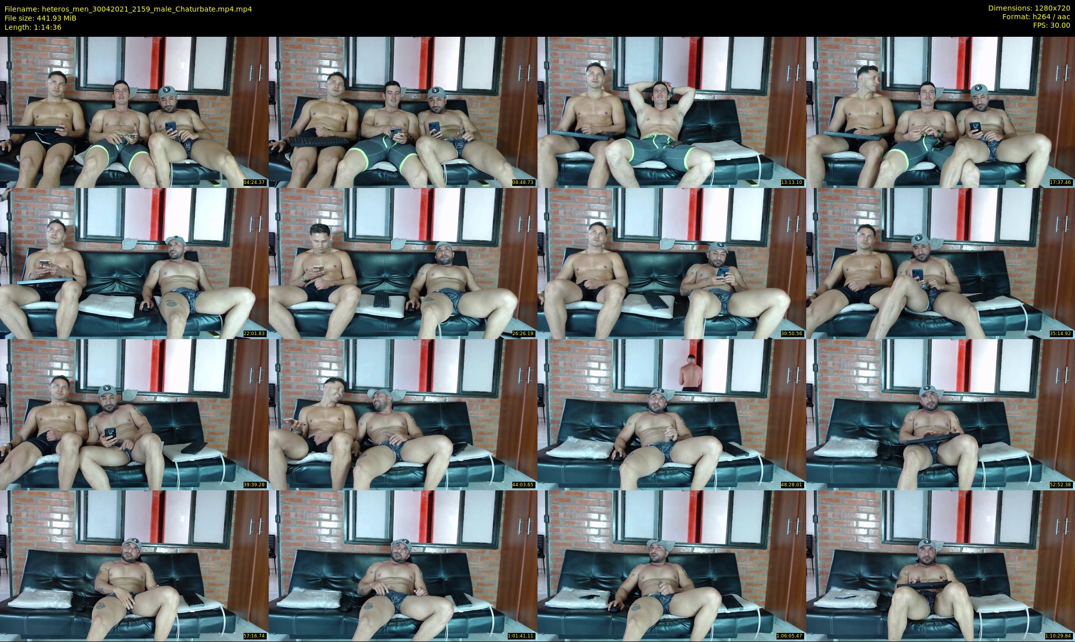 heteros_men — 75 minute Chaturbate male cam show recording, 720p, Apr 30, 2021