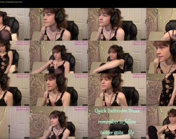 its_lily — 52 minute Chaturbate female cam show recording, 1080p, May 1, 2021