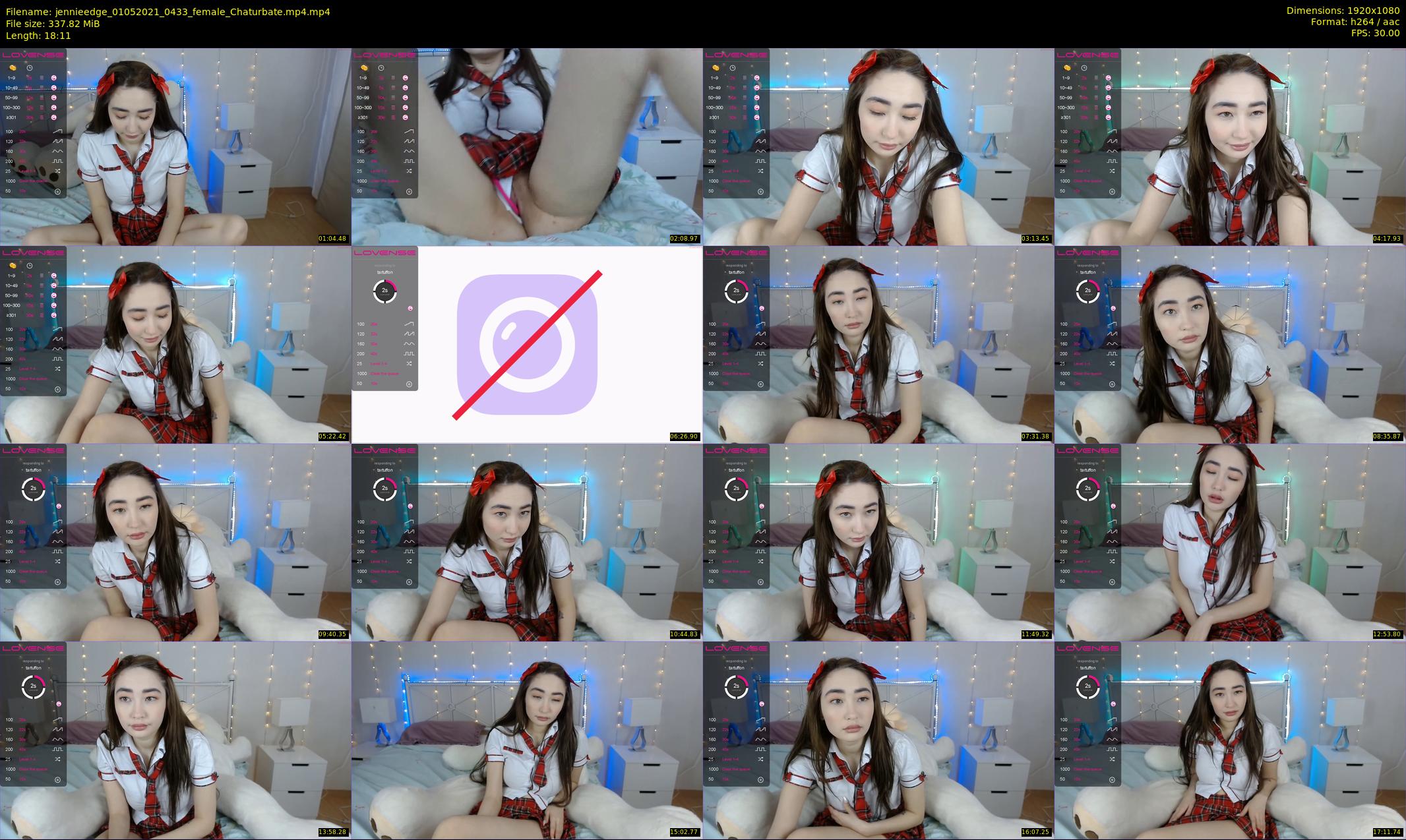 jennieedge — 19 minute Chaturbate female cam show recording, 1080p, May 1, 2021