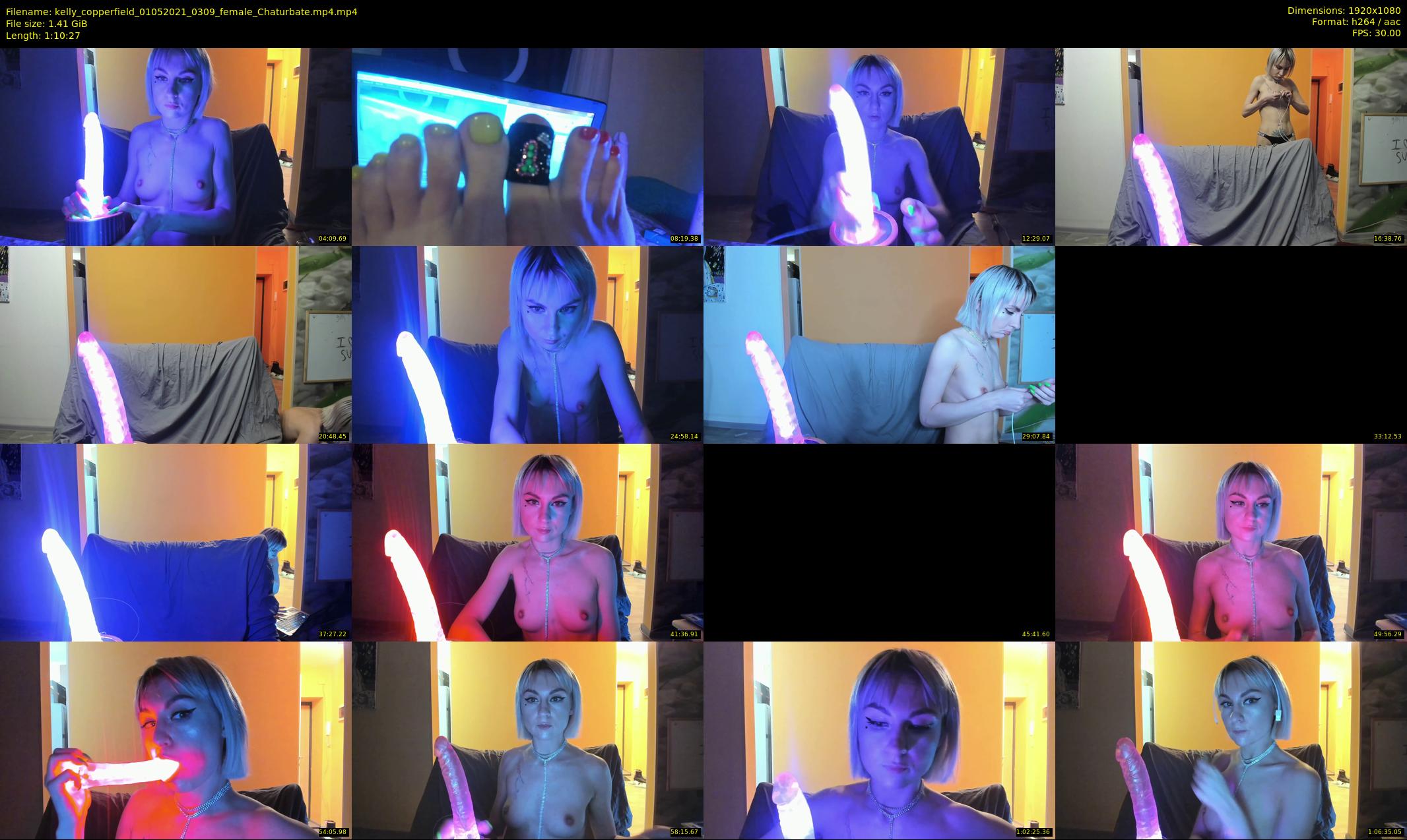 kelly_copperfield — 71 minute Chaturbate female cam show recording, 1080p, May 1, 2021