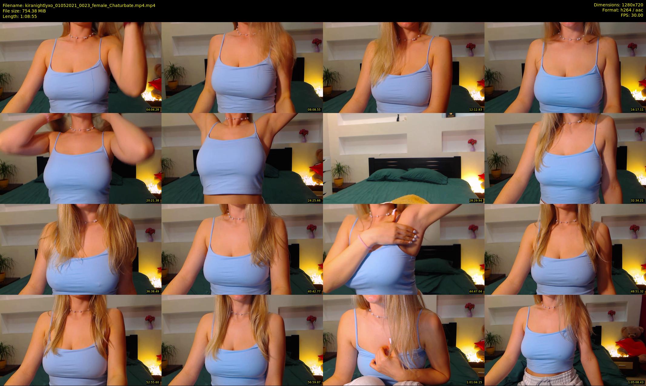 kiranightlyxo — 69 minute Chaturbate female cam show recording, 720p, May 1, 2021