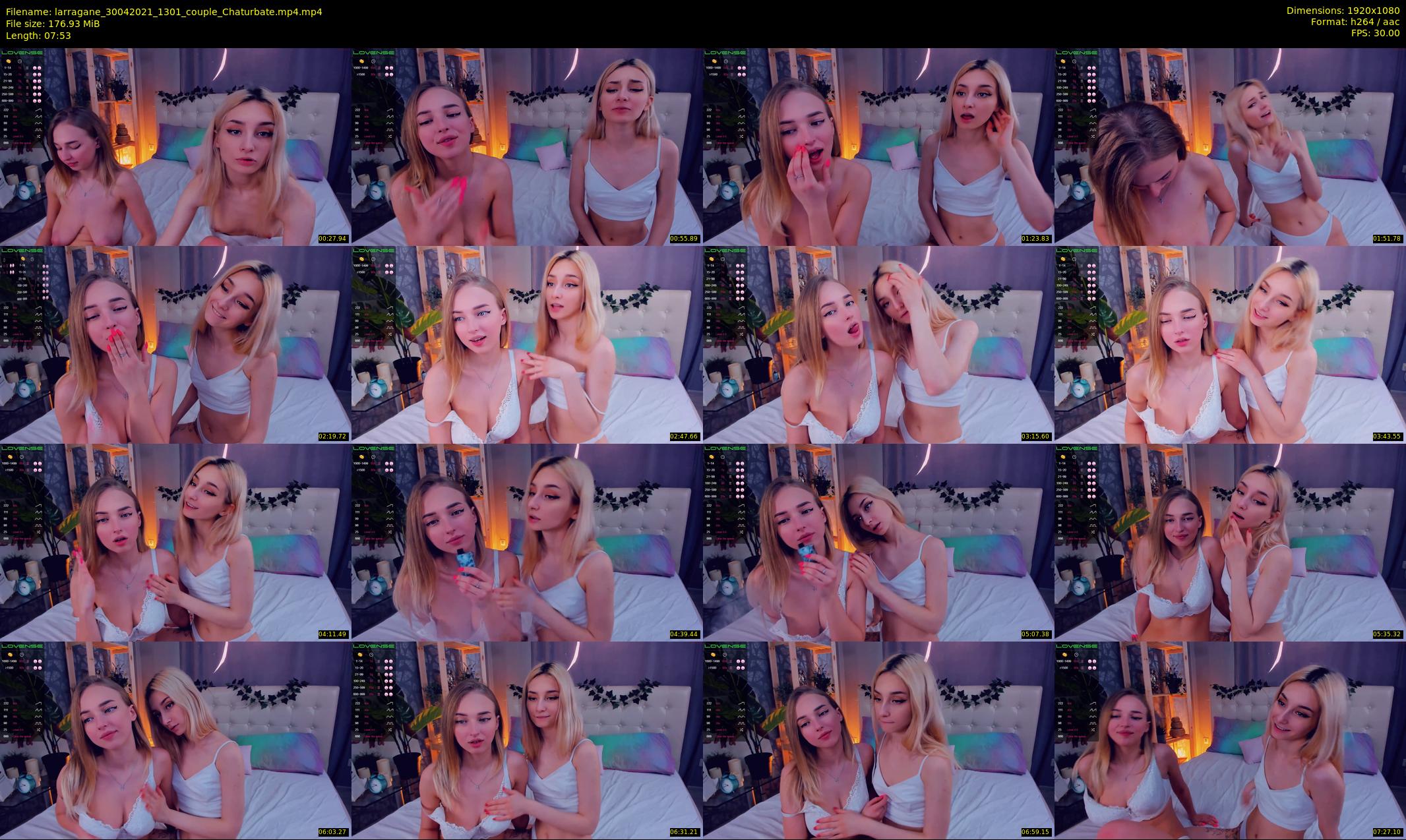 larragane — 8 minute Chaturbate couple cam show recording, 1080p, Apr 30, 2021