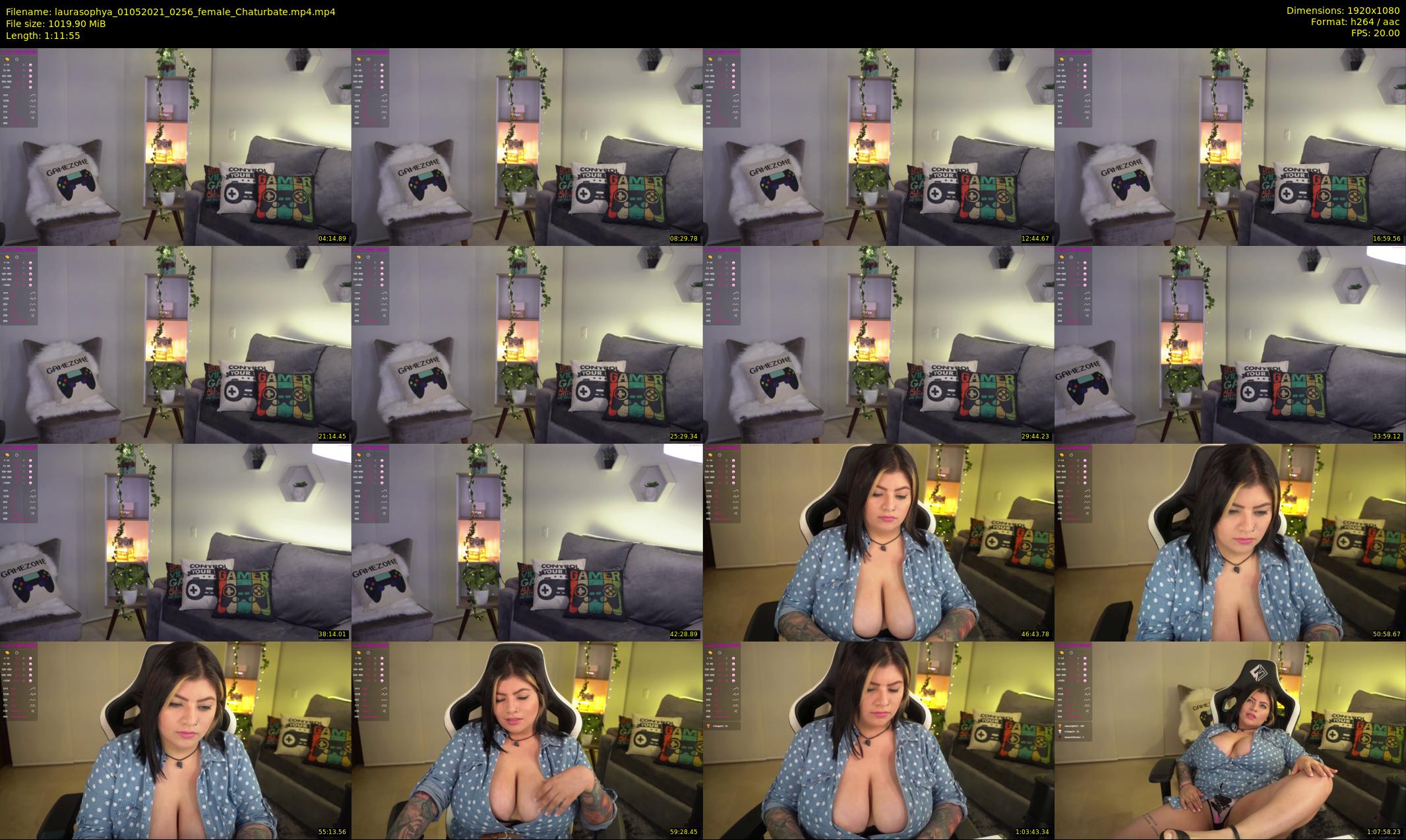 laurasophya — 72 minute Chaturbate female cam show recording, 1080p, May 1, 2021