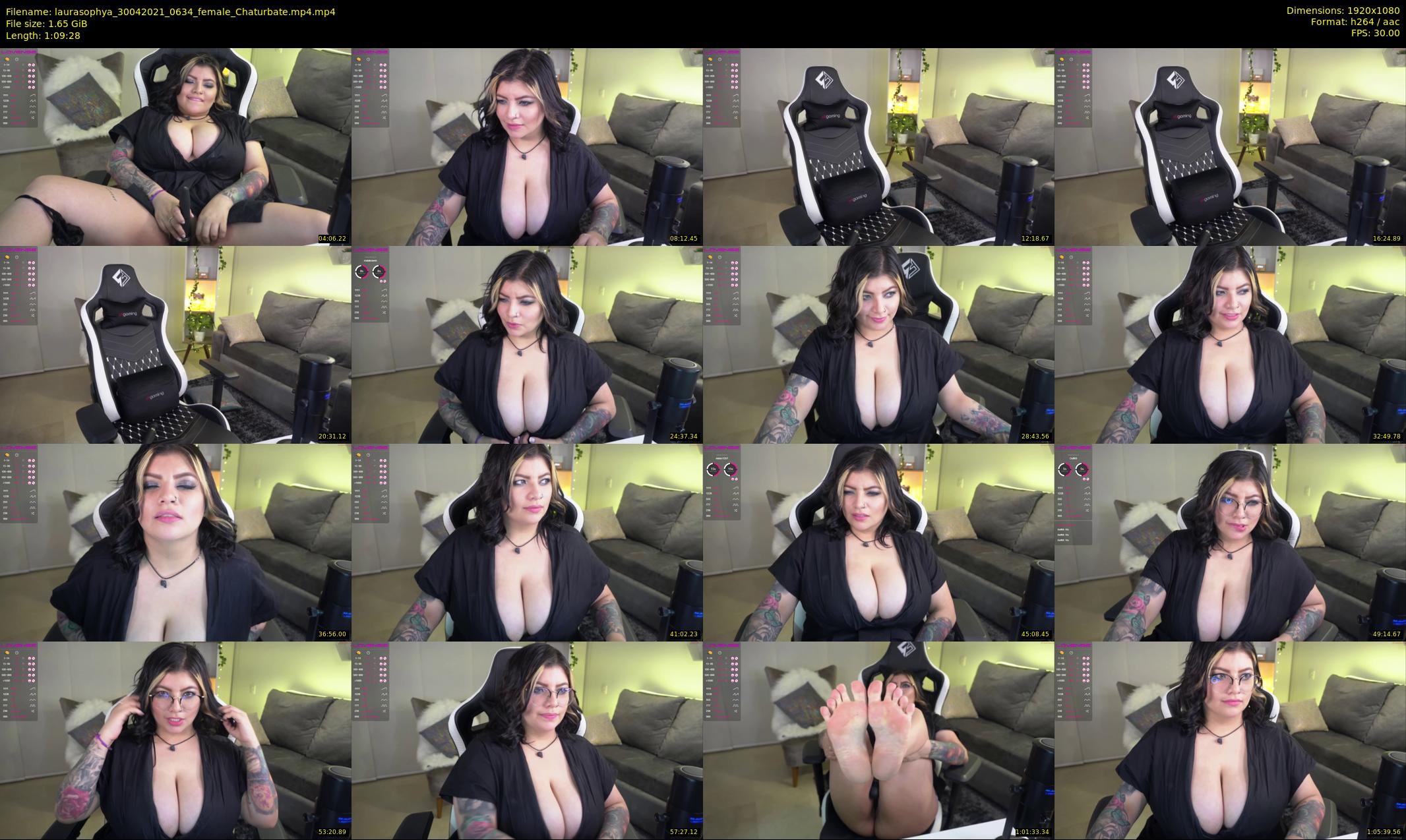 laurasophya — 70 minute Chaturbate female cam show recording, 1080p, Apr 30, 2021