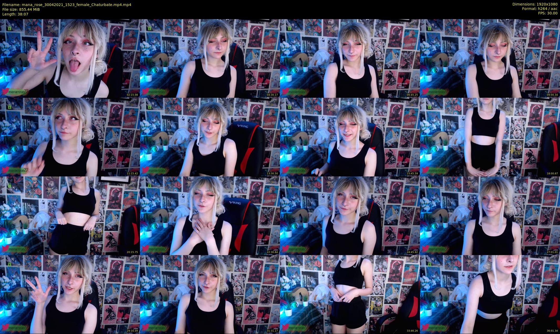 mana_rose — 39 minute Chaturbate female cam show recording, 1080p, Apr 30, 2021