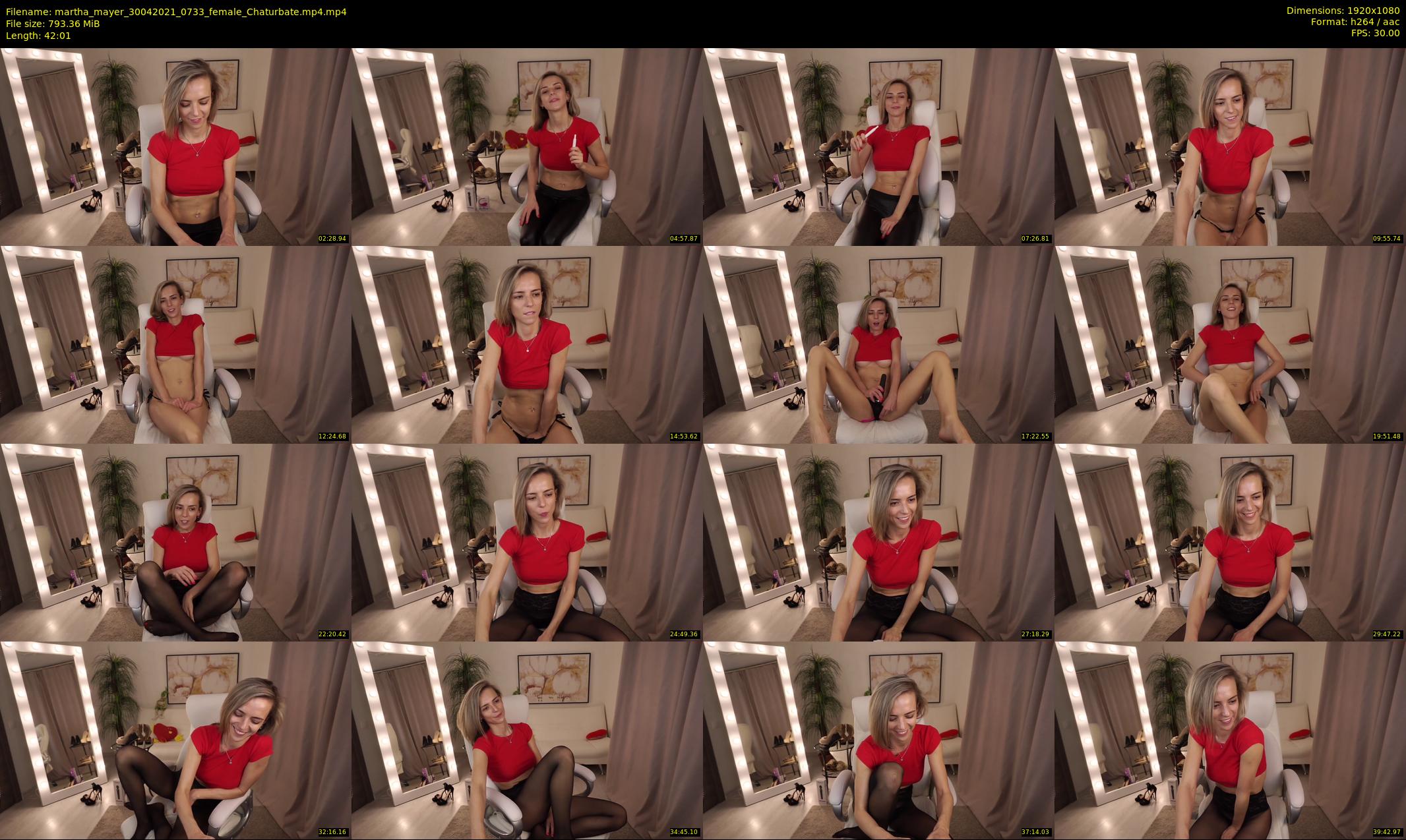 martha_mayer — 43 minute Chaturbate female cam show recording, 1080p, Apr 30, 2021