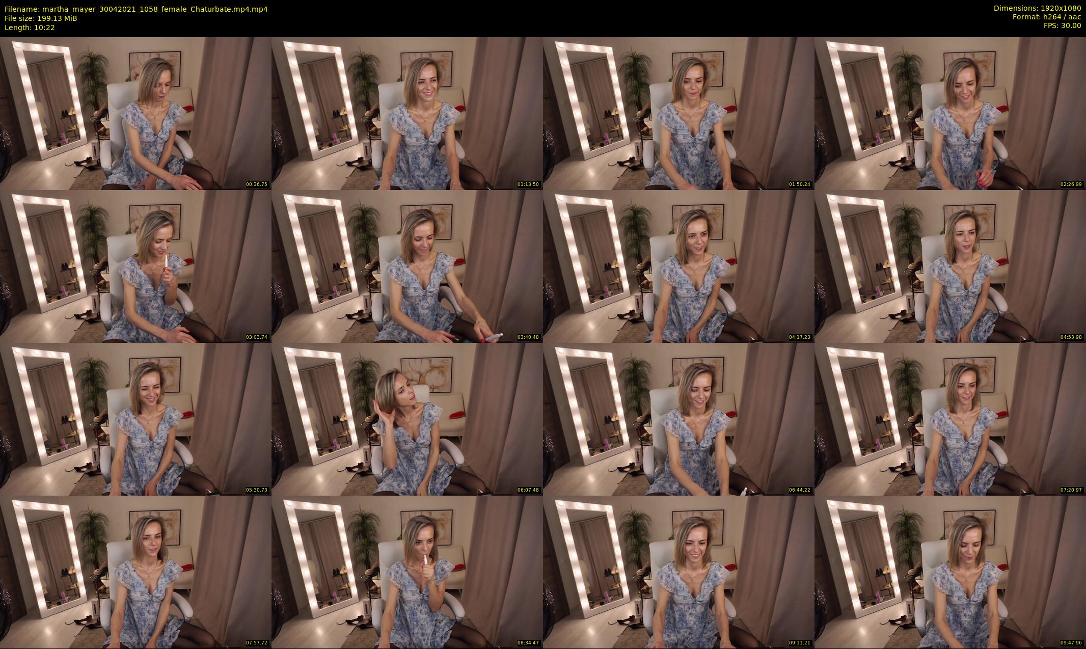 martha_mayer — 11 minute Chaturbate female cam show recording, 1080p, Apr 30, 2021