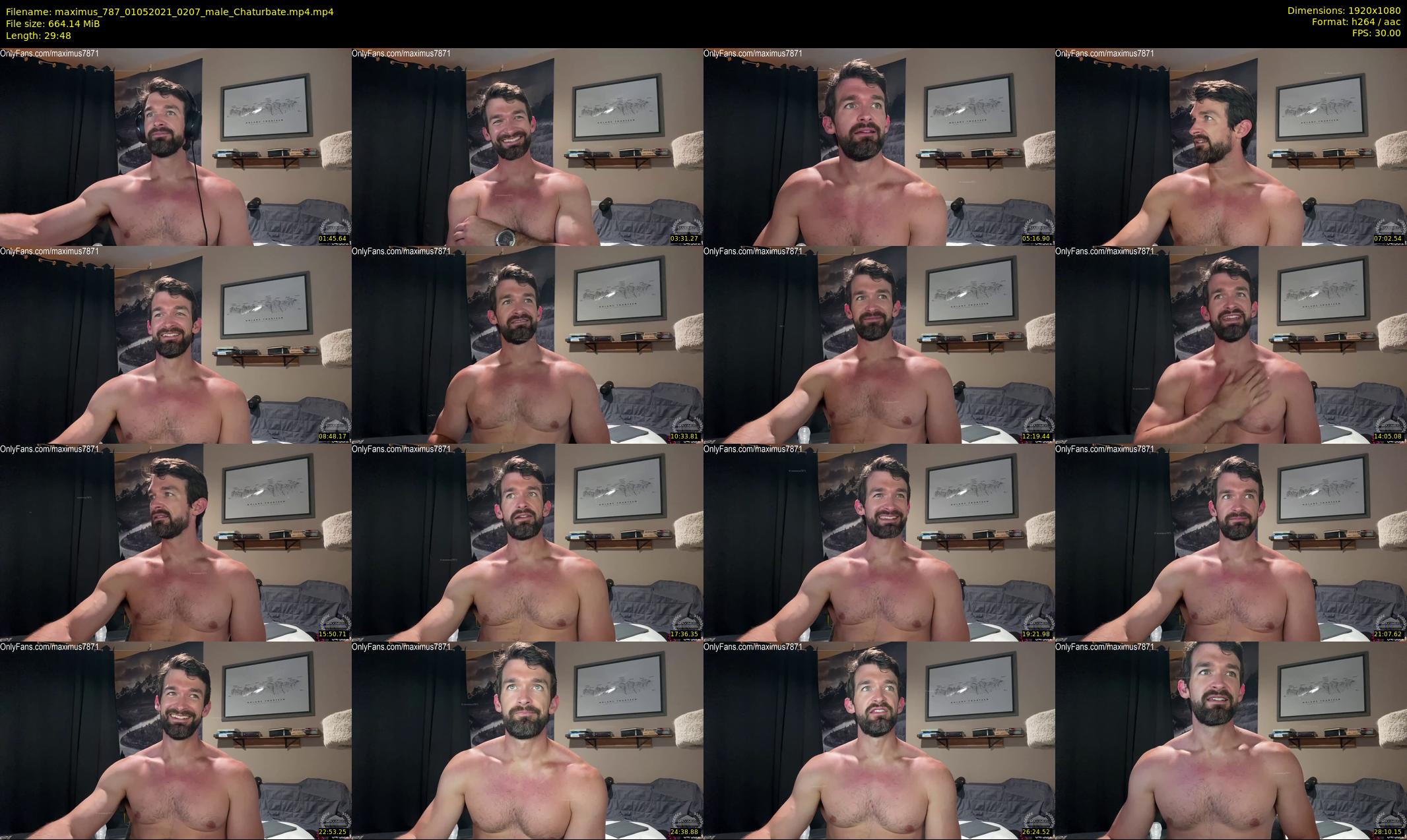 maximus_787 — 30 minute Chaturbate male cam show recording, 1080p, May 1, 2021