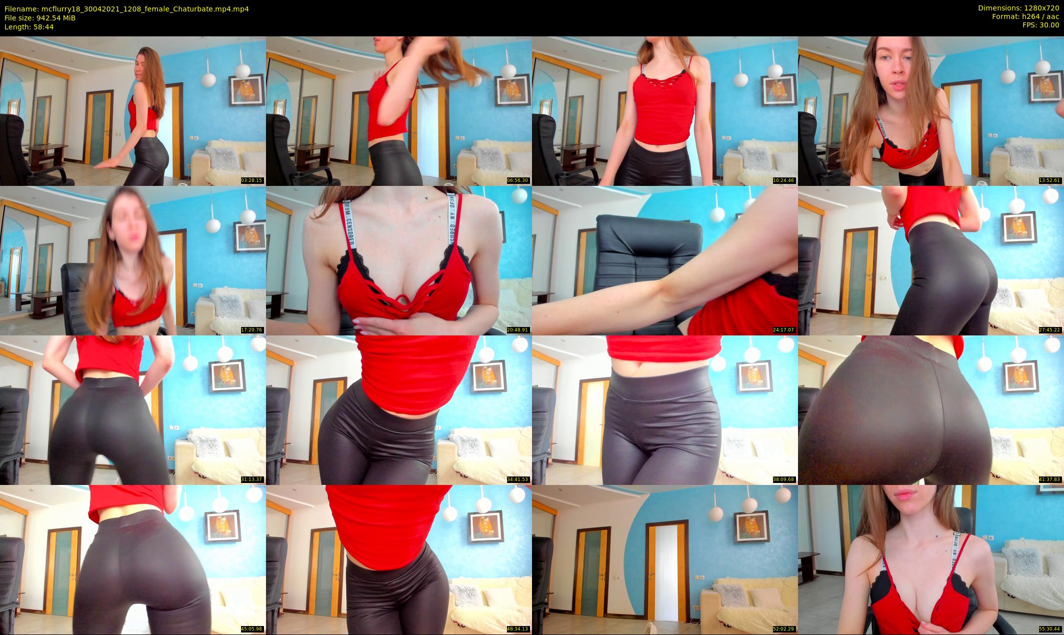 mcflurry18 — 59 minute Chaturbate female cam show recording, 720p, Apr 30, 2021