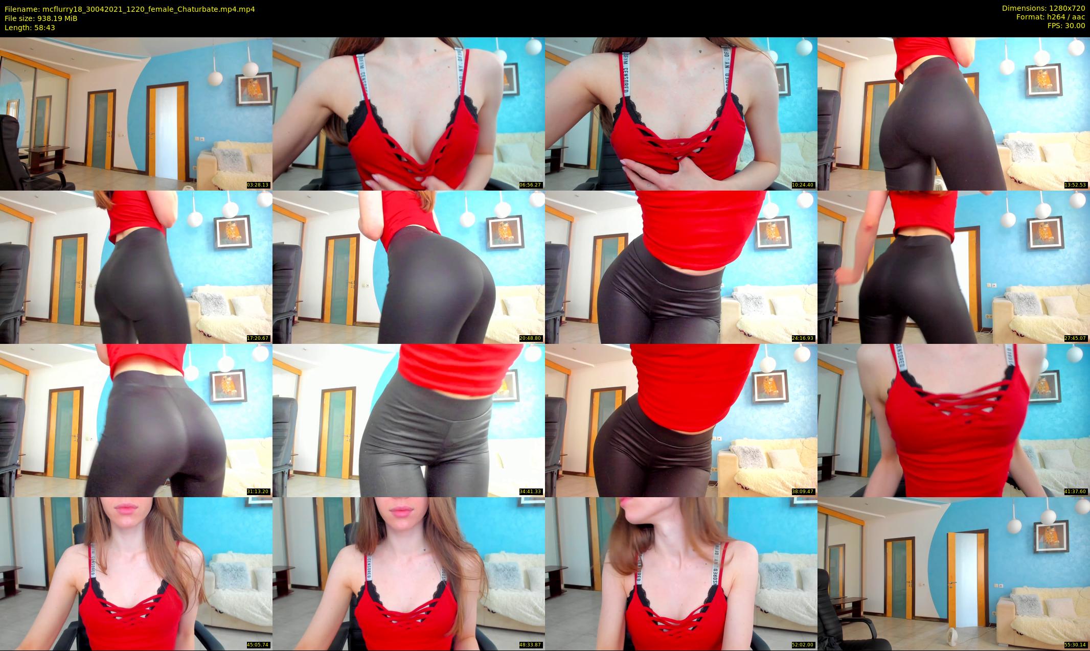mcflurry18 — 59 minute Chaturbate female cam show recording, 720p, Apr 30, 2021
