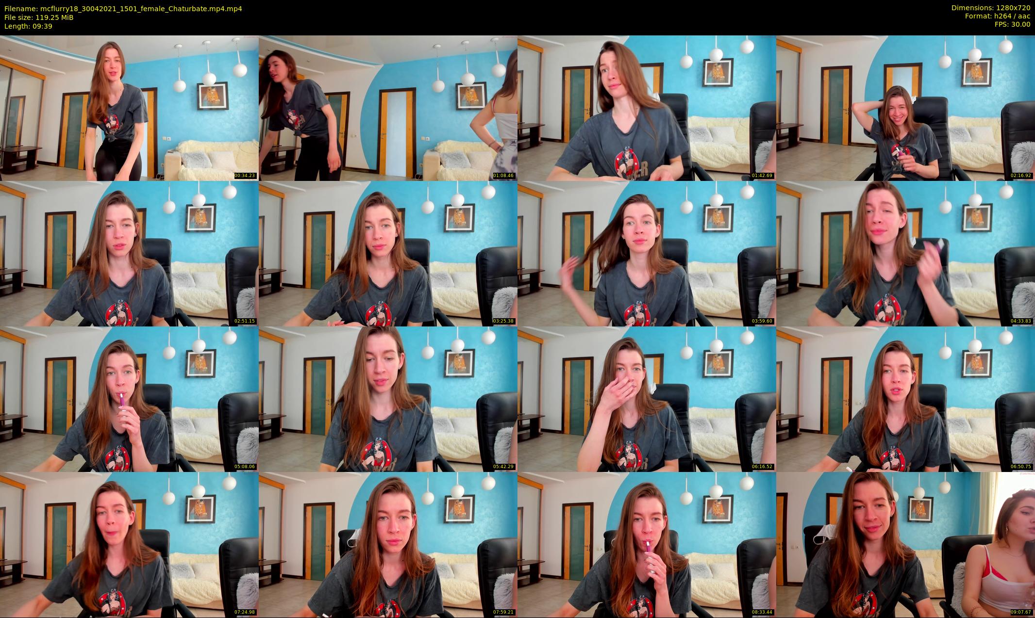 mcflurry18 — 10 minute Chaturbate female cam show recording, 720p, Apr 30, 2021