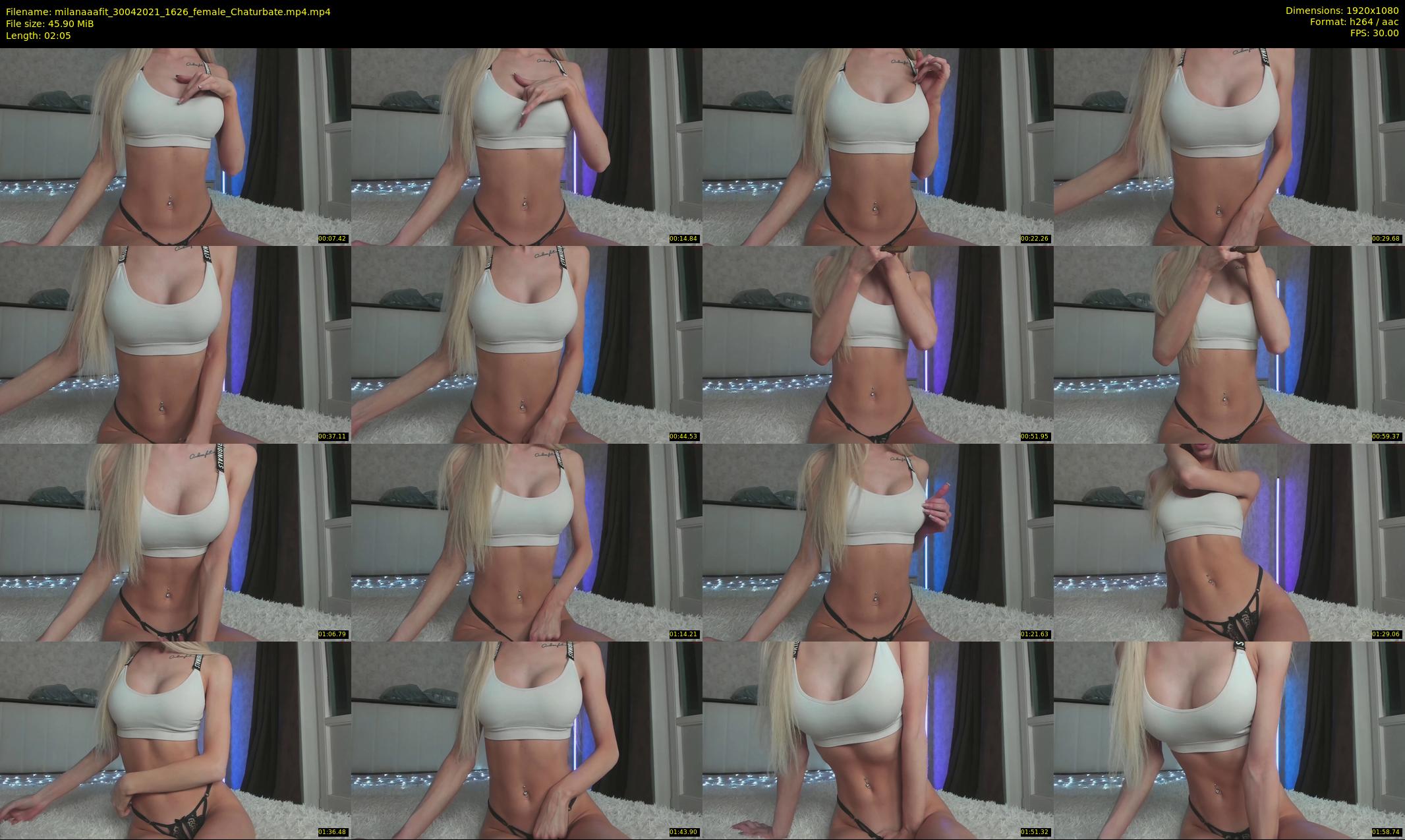 milanaaafit — 3 minute Chaturbate couple cam show recording, 1080p, Apr 30, 2021