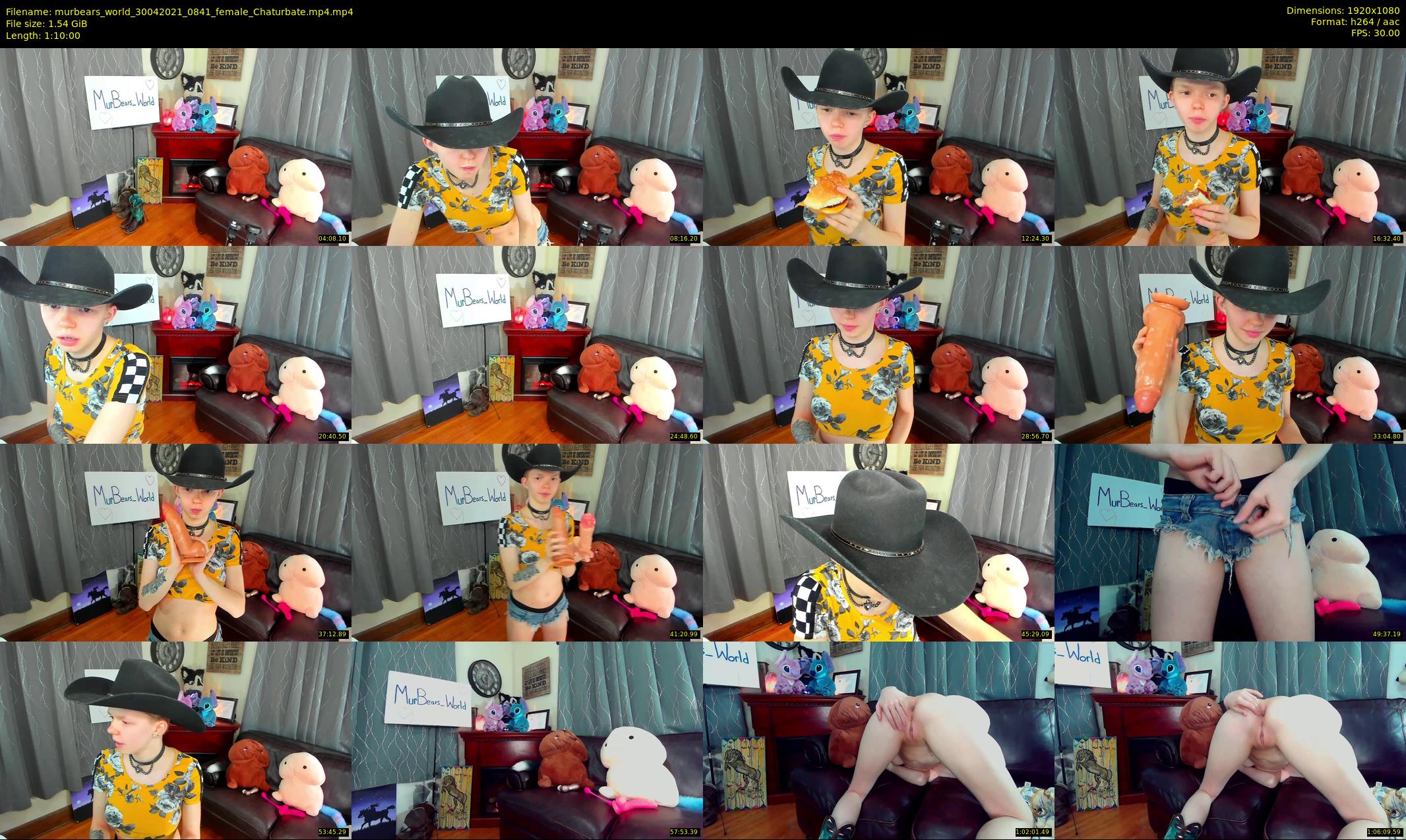 murbears_world — 70 minute Chaturbate female cam show recording, 1080p, Apr 30, 2021