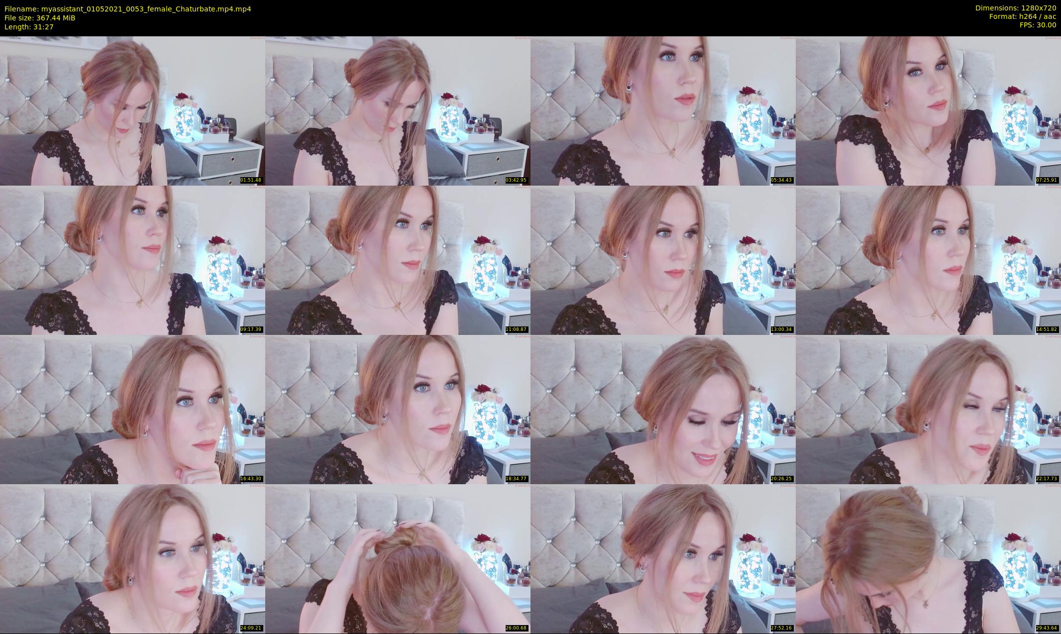 myassistant — 32 minute Chaturbate female cam show recording, 720p, May 1, 2021