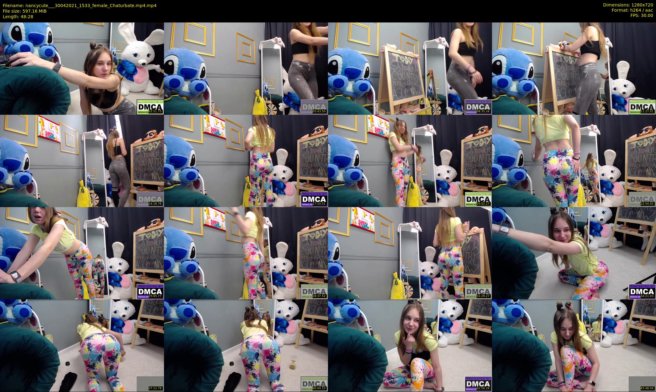 nancycute__ — 49 minute Chaturbate female cam show recording, 720p, Apr 30, 2021