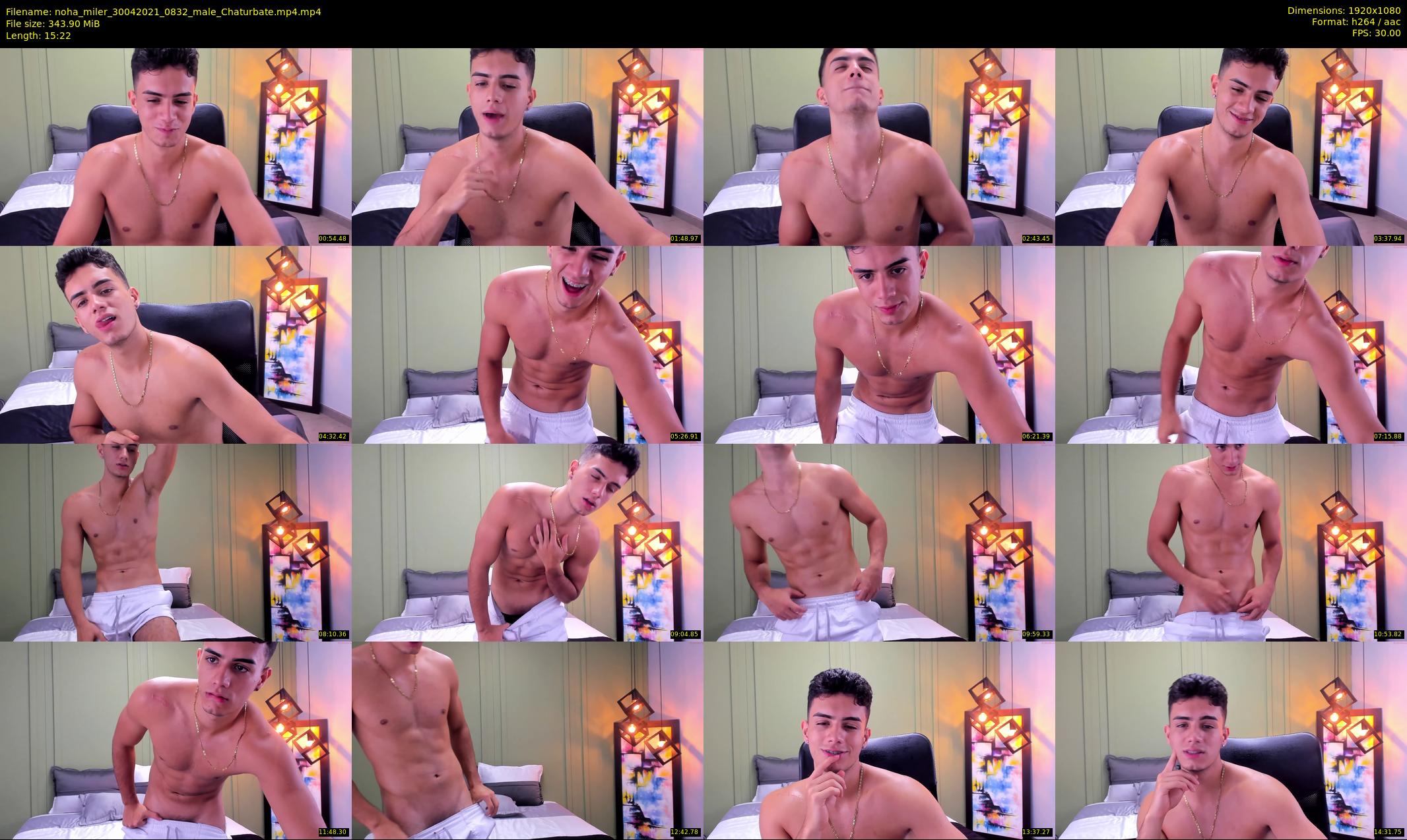 noha_miler — 16 minute Chaturbate male cam show recording, 1080p, Apr 30, 2021