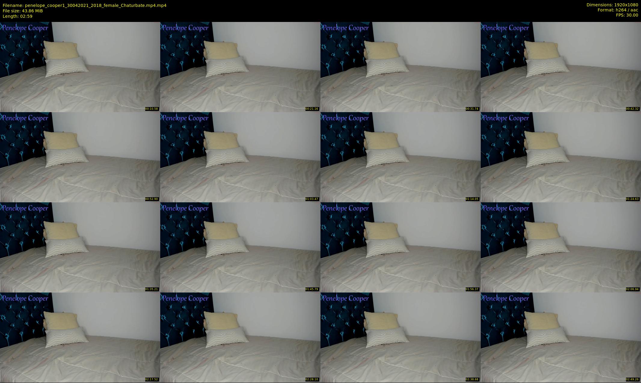 penelope_cooper1 — 3 minute Chaturbate female cam show recording, 1080p, Apr 30, 2021