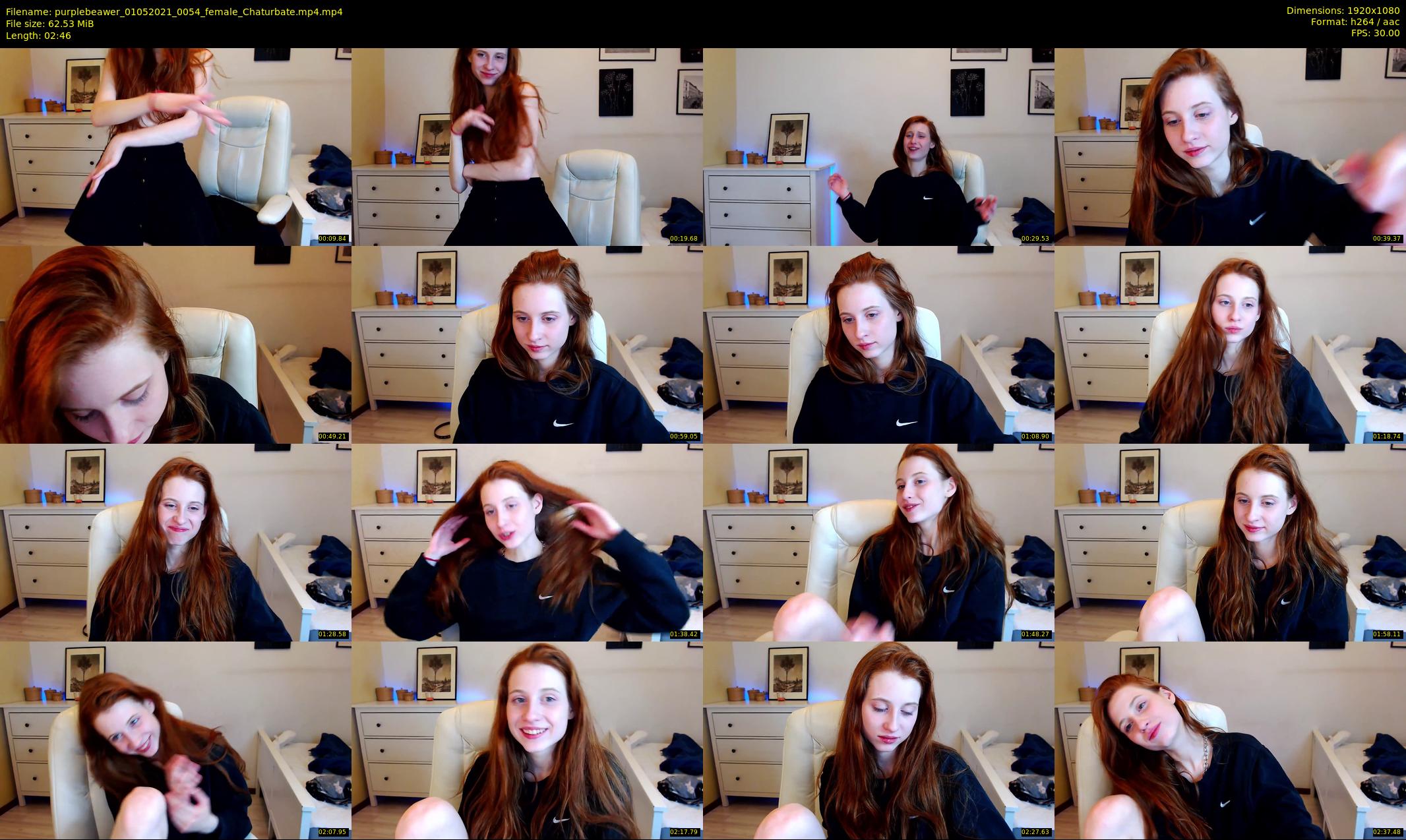 purplebeawer — 3 minute Chaturbate female cam show recording, 1080p, May 1, 2021
