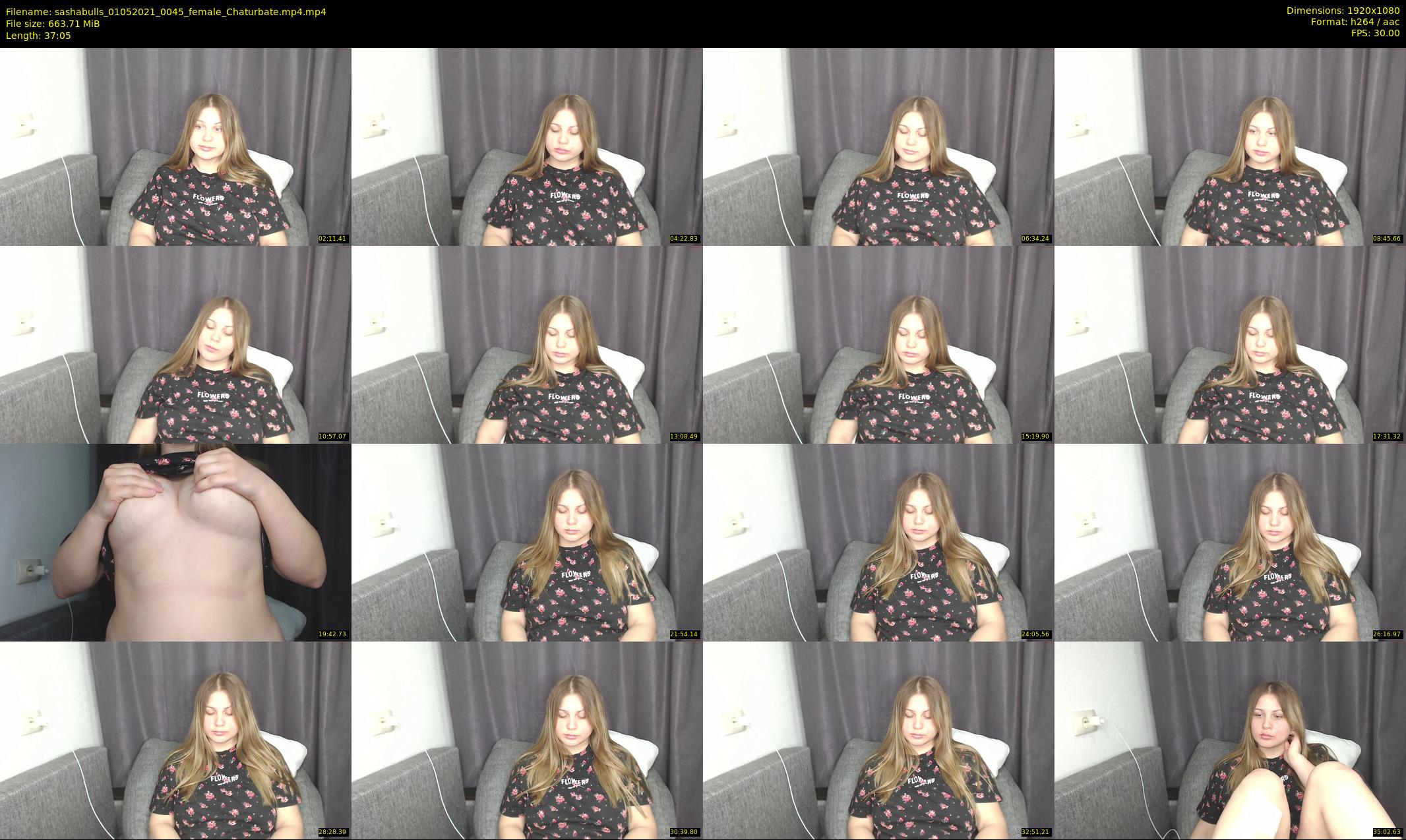 sashabulls — 38 minute Chaturbate couple cam show recording, 1080p, May 1, 2021