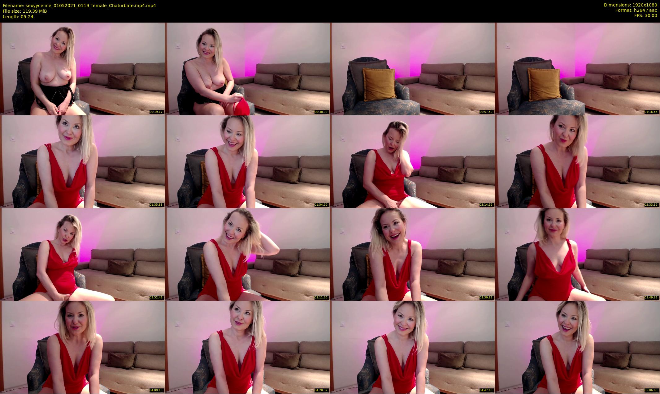 sexyyceline — 6 minute Chaturbate female cam show recording, 1080p, May 1, 2021