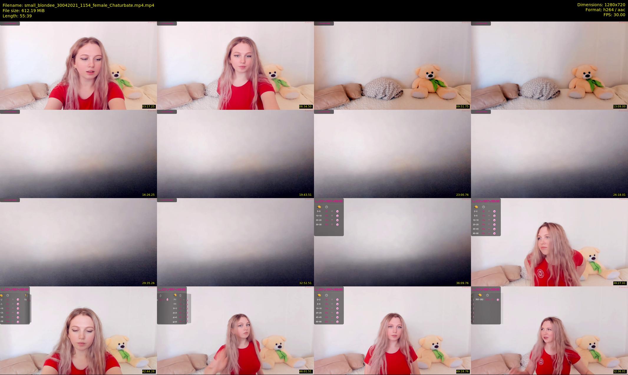 small_blondee — 56 minute Chaturbate female cam show recording, 720p, Apr 30, 2021