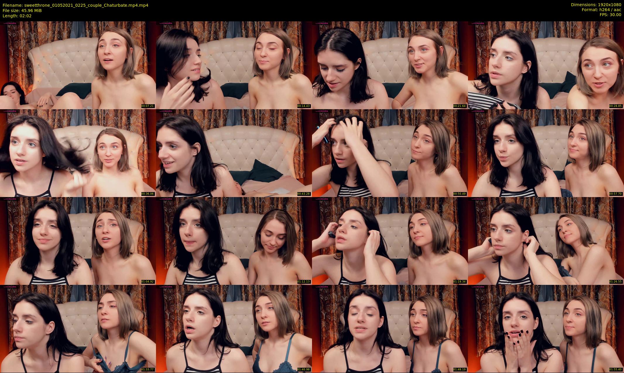 sweetthrone — 3 minute Chaturbate couple cam show recording, 1080p, May 1, 2021
