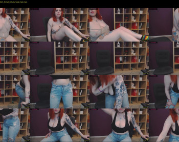 temptingfox — 9 minute Chaturbate female cam show recording, 1080p, May 1, 2021