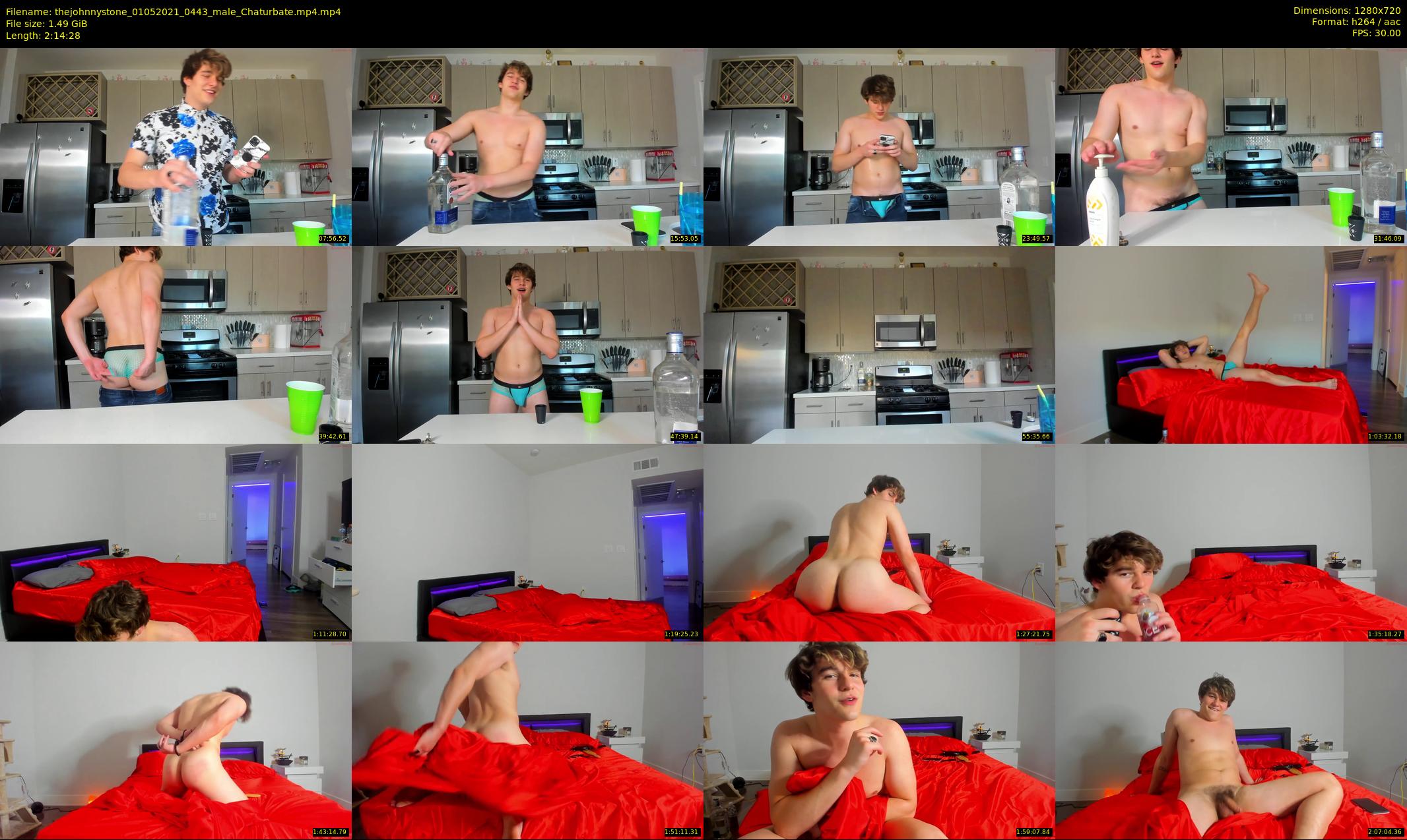 thejohnnystone — 135 minute Chaturbate male cam show recording, 720p, May 1, 2021