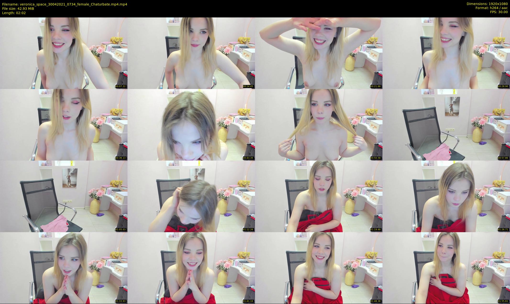 veronica_space — 3 minute Chaturbate female cam show recording, 1080p, Apr 30, 2021