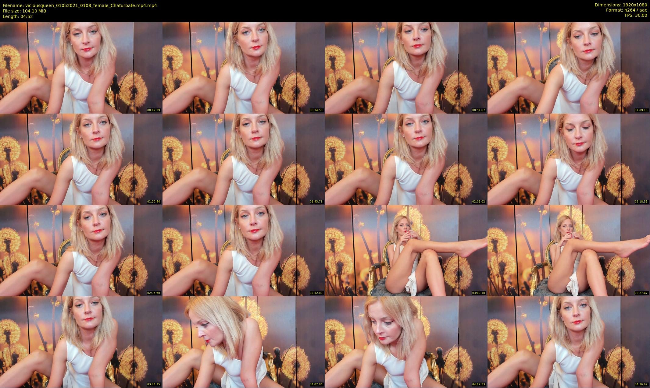 viciousqueen — 5 minute Chaturbate female cam show recording, 1080p, May 1, 2021
