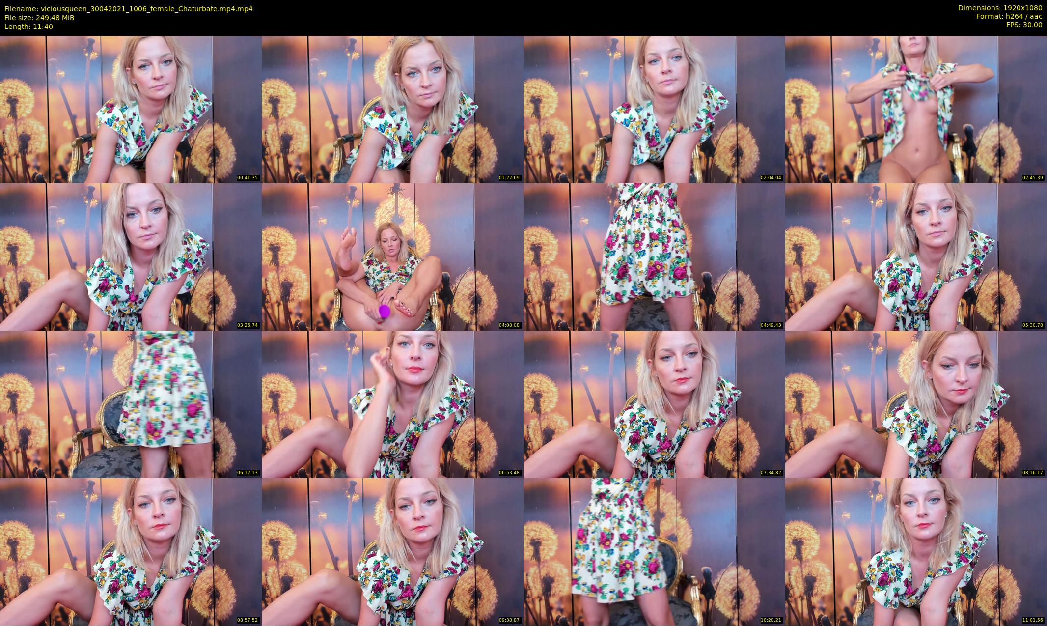 viciousqueen — 12 minute Chaturbate female cam show recording, 1080p, Apr 30, 2021