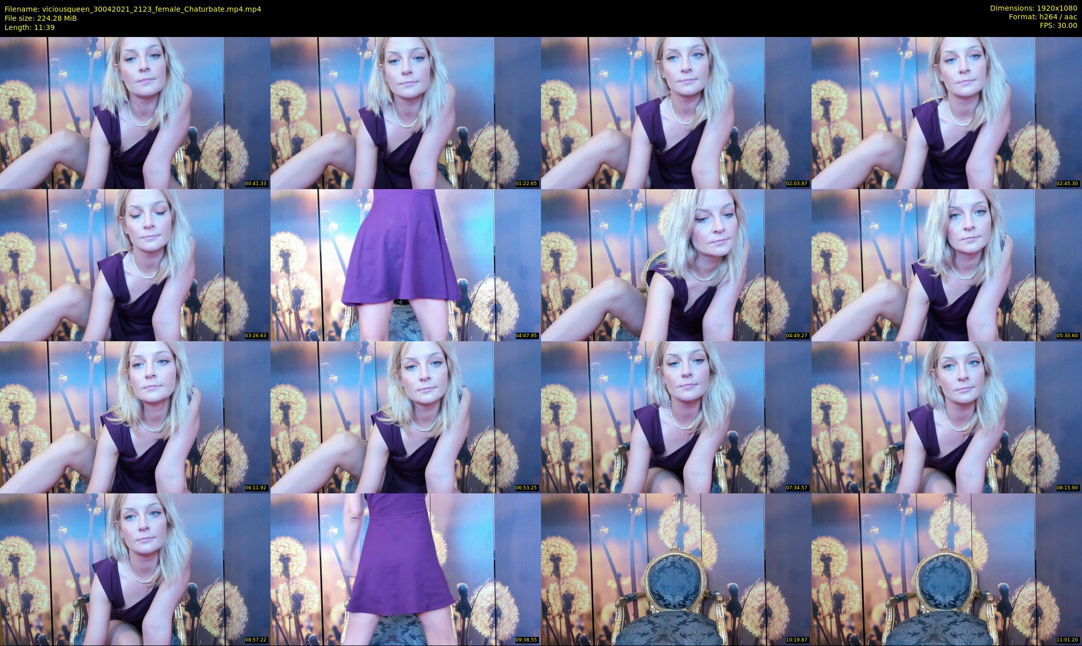 viciousqueen — 12 minute Chaturbate female cam show recording, 1080p, Apr 30, 2021