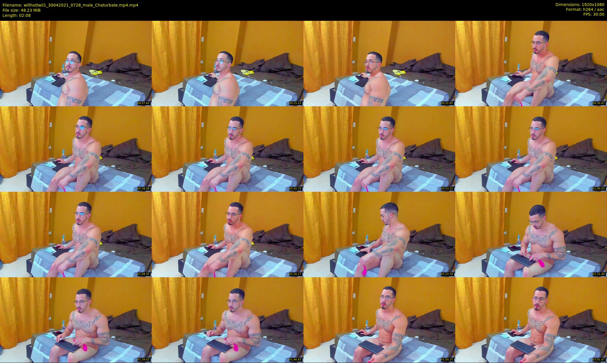 willhottwil1 — 3 minute Chaturbate couple cam show recording, 1080p, Apr 30, 2021