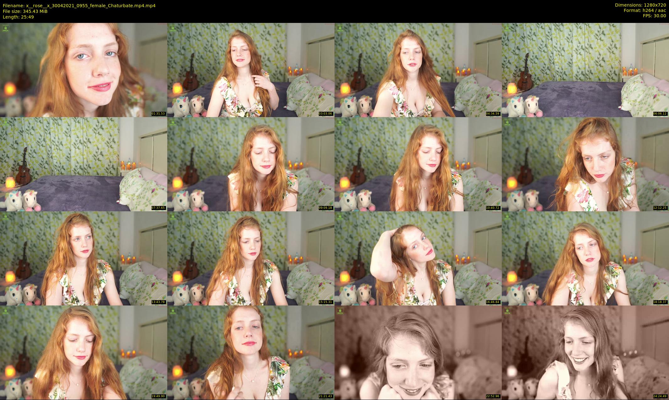 x__rose__x — 26 minute Chaturbate female cam show recording, 720p, Apr 30, 2021